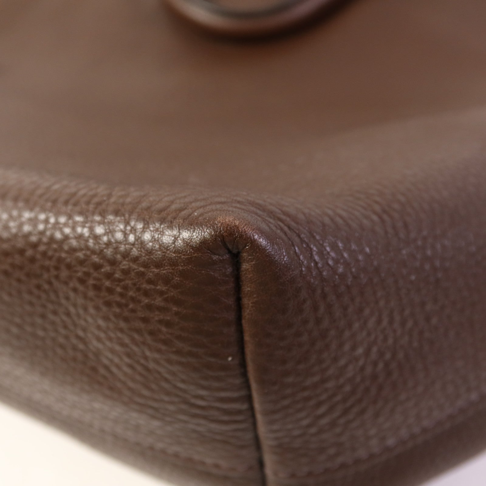 PRADA 牛皮皮革2 way Shoulder金扣手挽肩背兩用袋