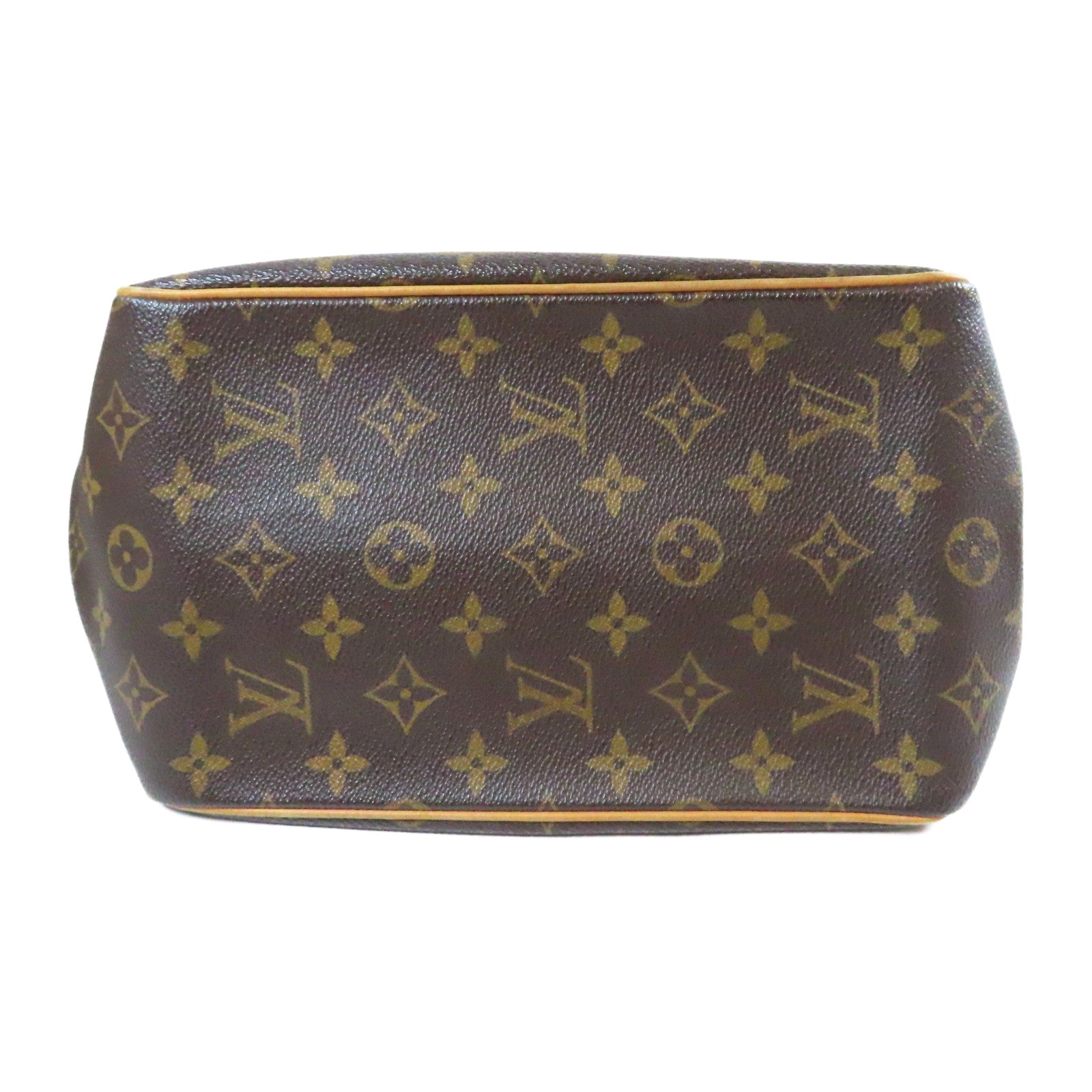 LOUIS VUITTON 【激減優惠】Monogram Batignolles金扣手挽袋啡色
