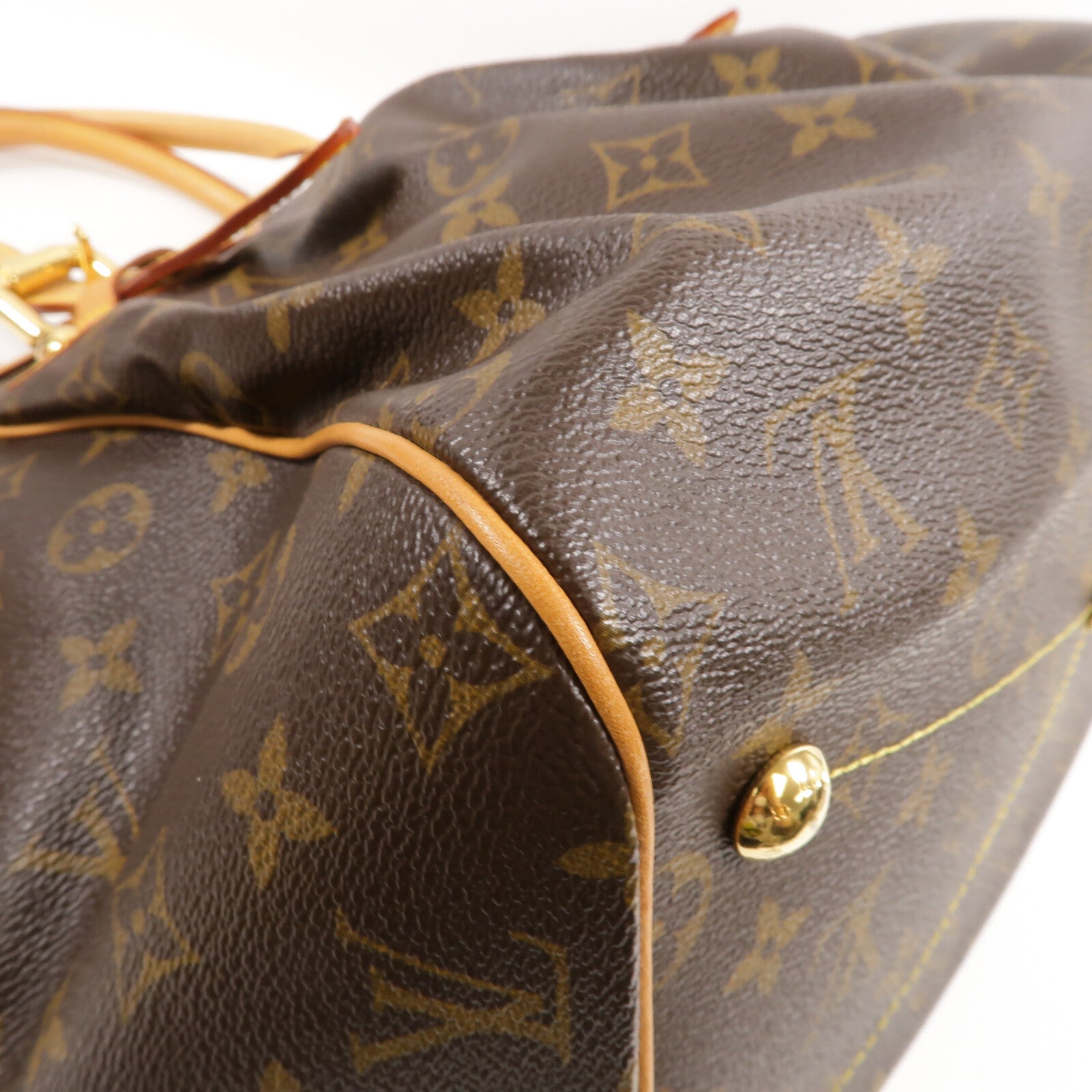 LOUIS VUITTON Monogram Tivoli GM金扣肩背袋