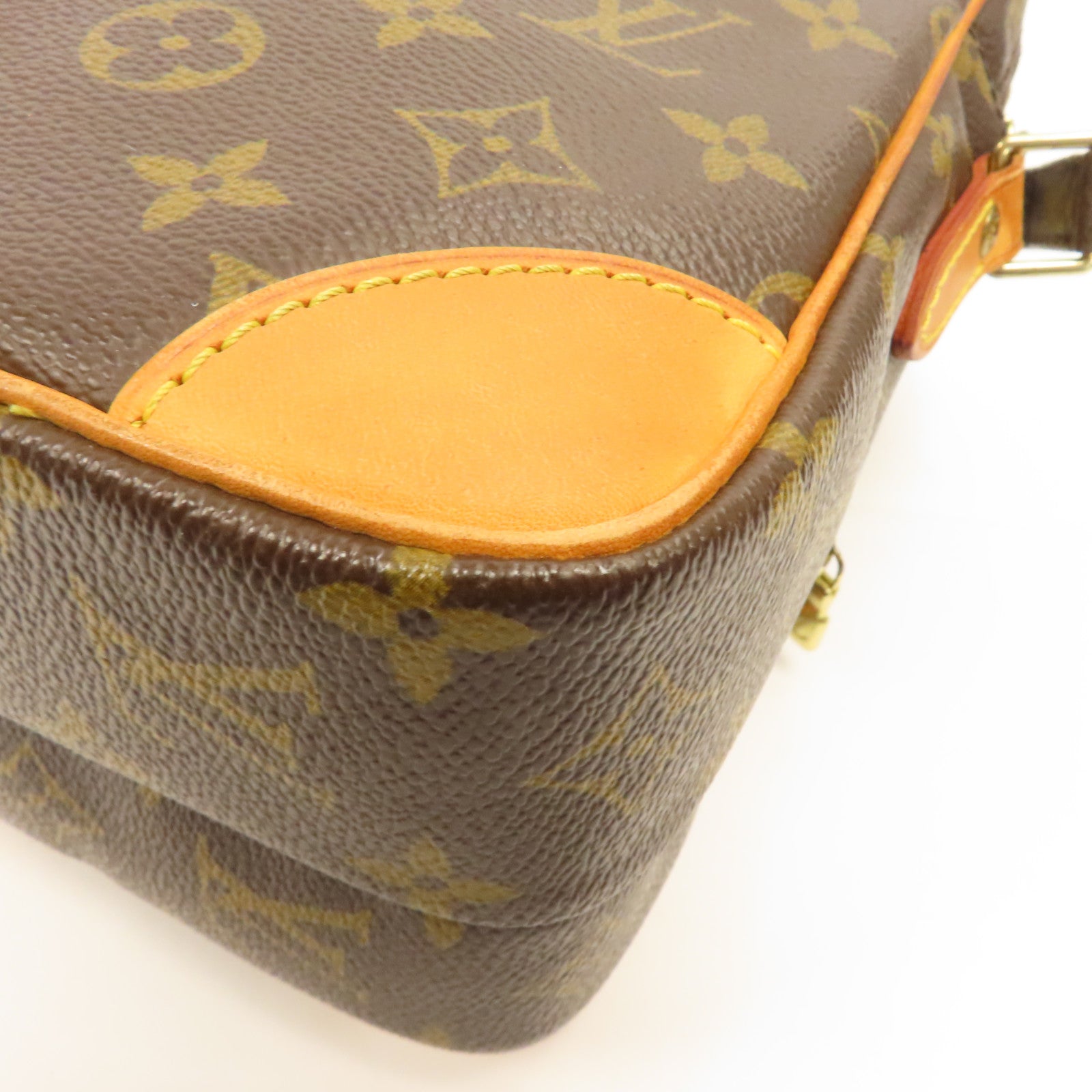 LOUIS VUITTON Monogram Amazon金扣肩背袋棕色