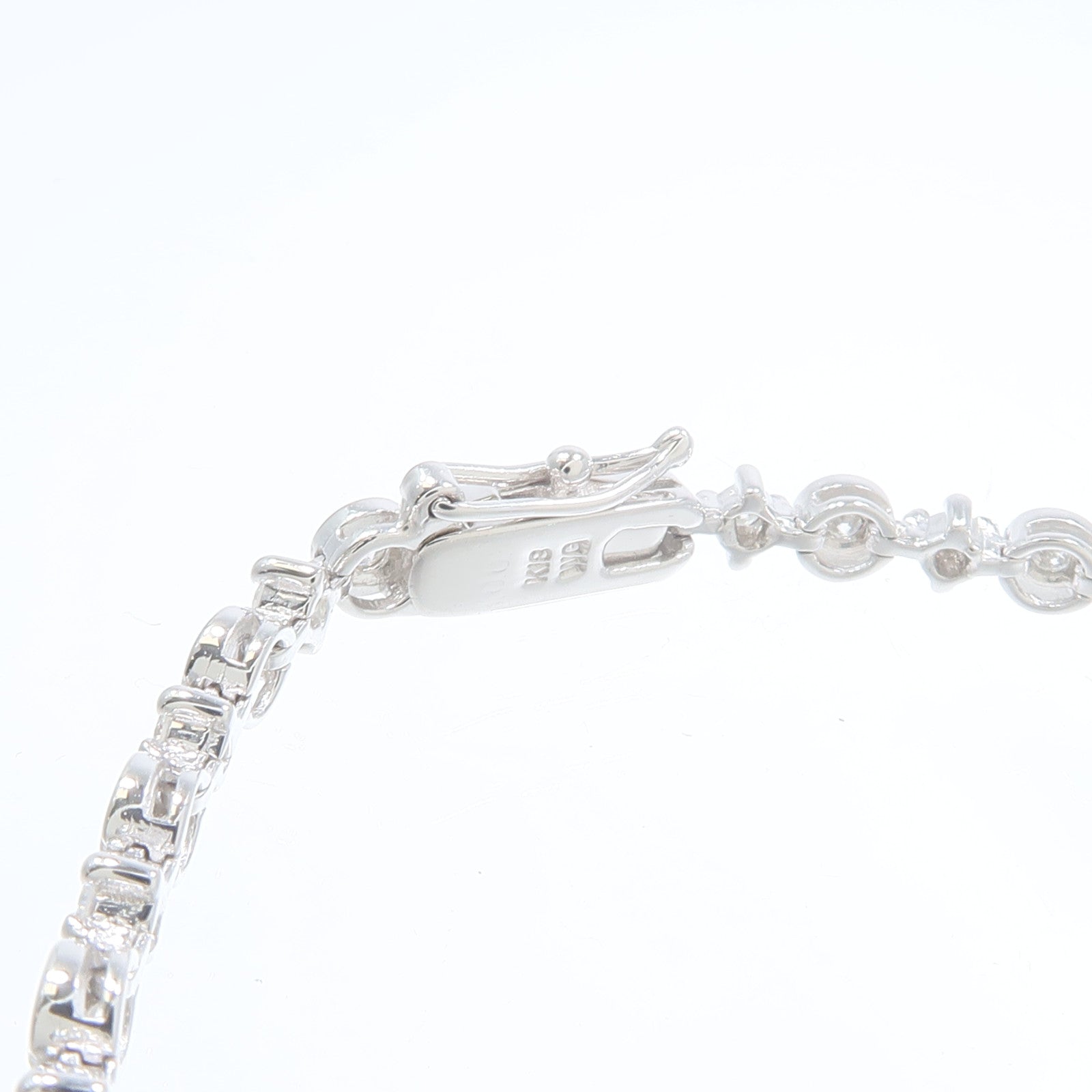 JEWELRY 18K白金Diamond Bracelet鑽石手鏈