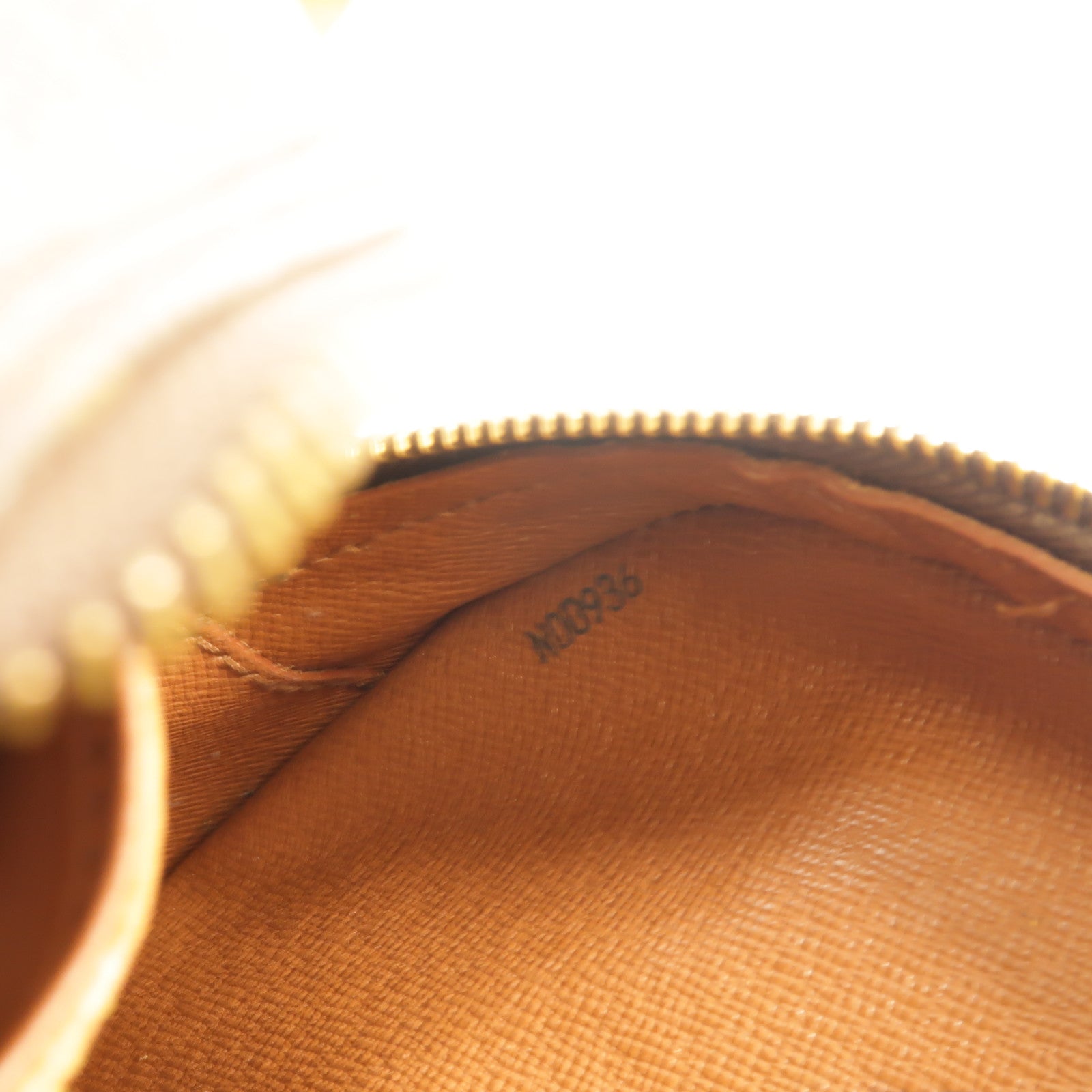 LOUIS VUITTON Monogram Blois金扣肩背袋棕色