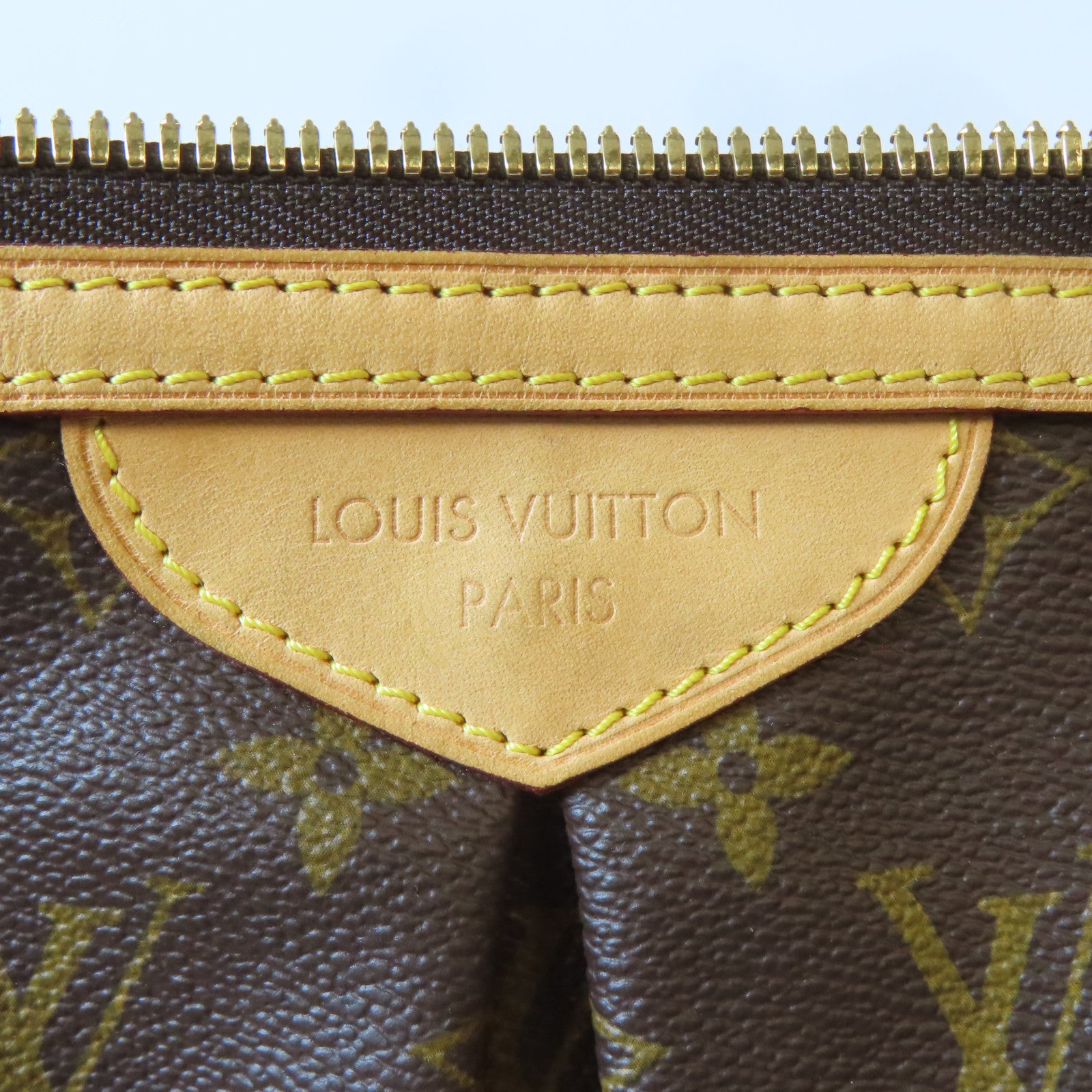LOUIS VUITTON Monogram Palermo GM 2 Way Shoulder Bag金扣手挽肩背兩用袋啡色