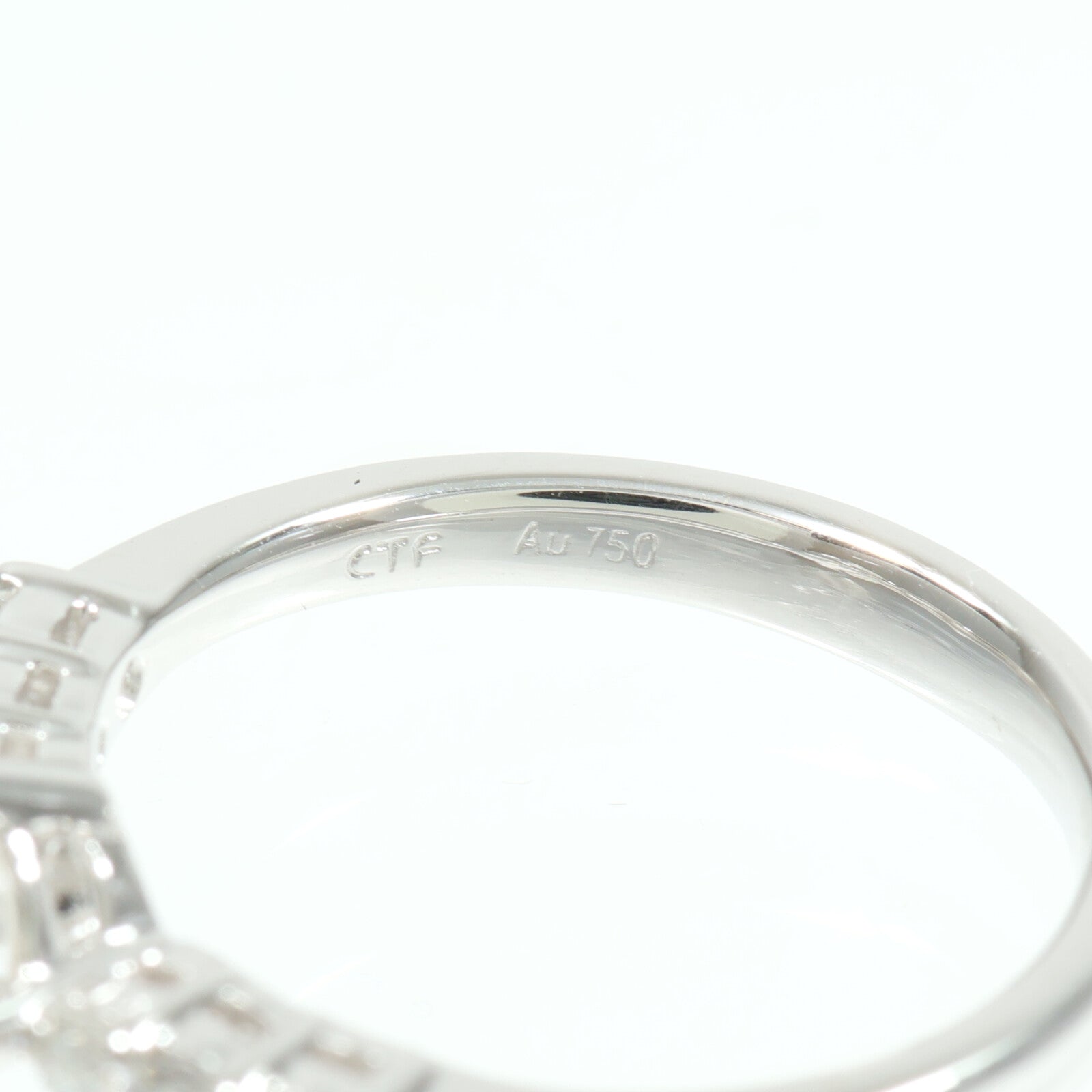 JEWELRY 18K白金Diamond Ring鑽石戒指