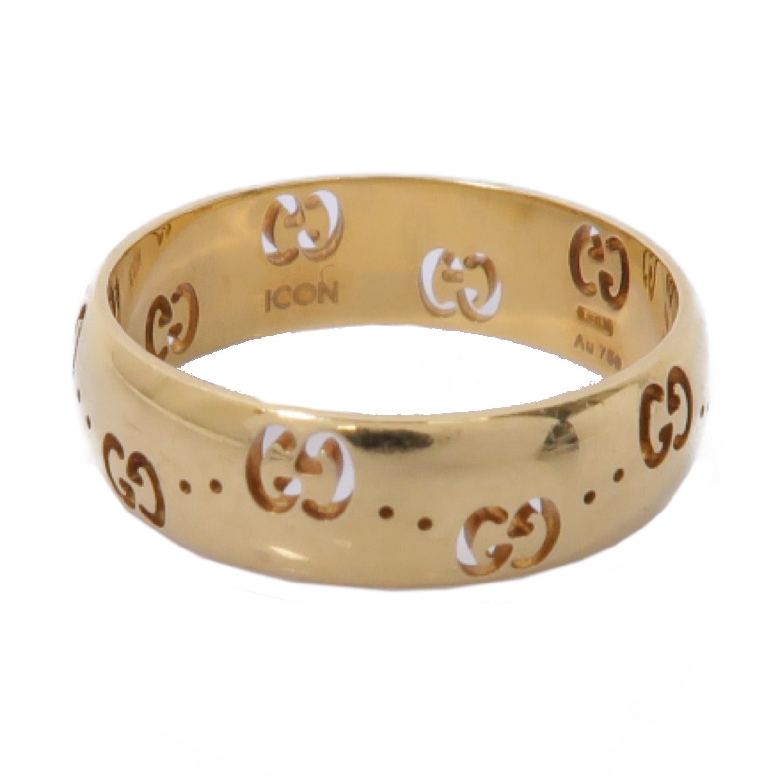 GUCCI 18K黄金Ring戒指US#9