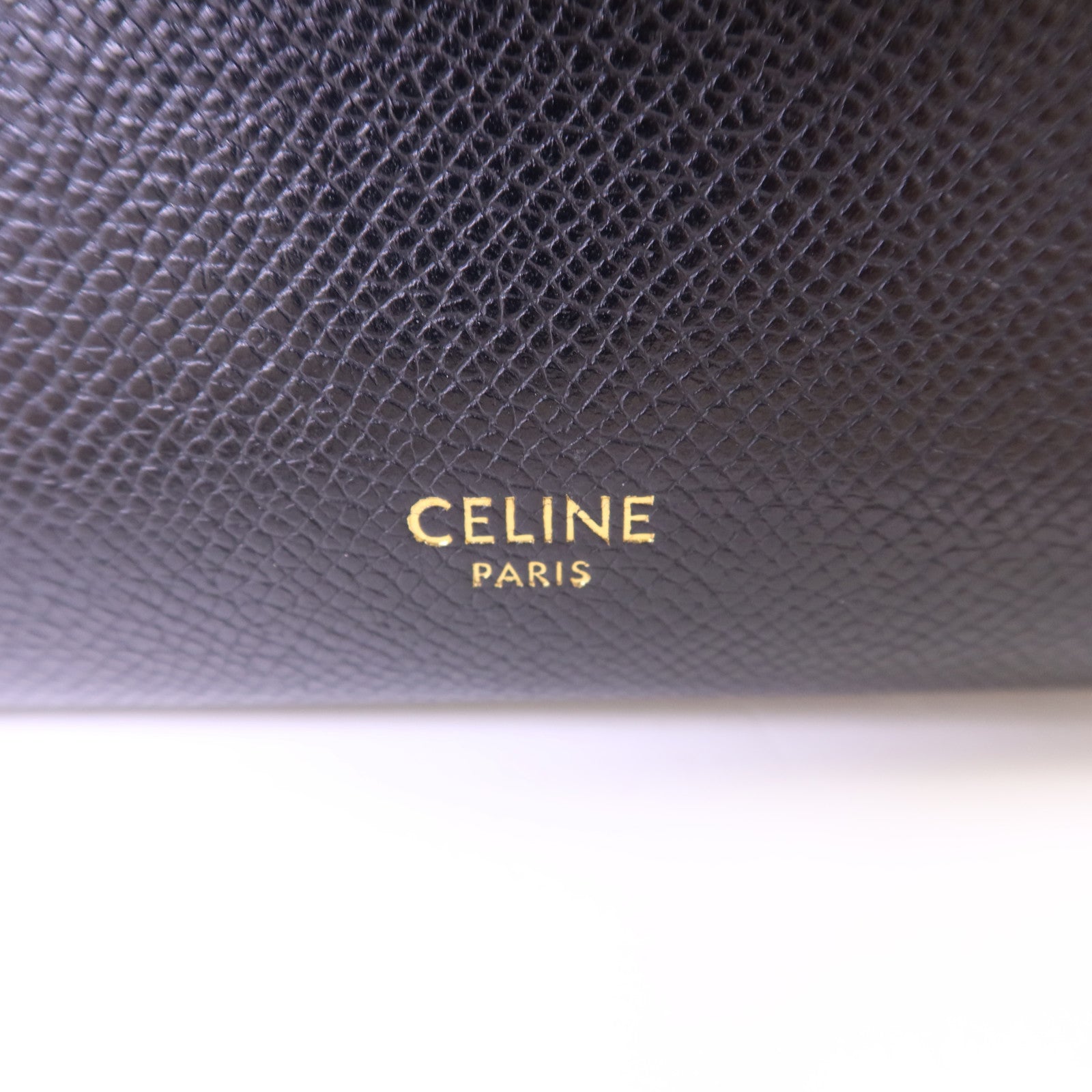 CELINE 牛皮皮革Nano Belt Bag金扣手挽肩背兩用袋