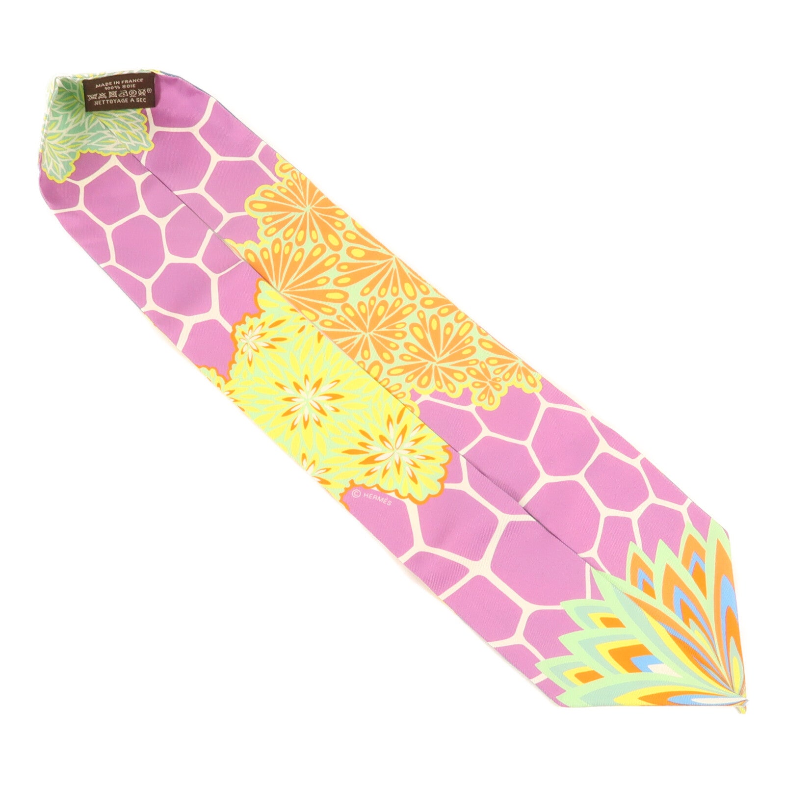 HERMES 絲質Twilly絲巾