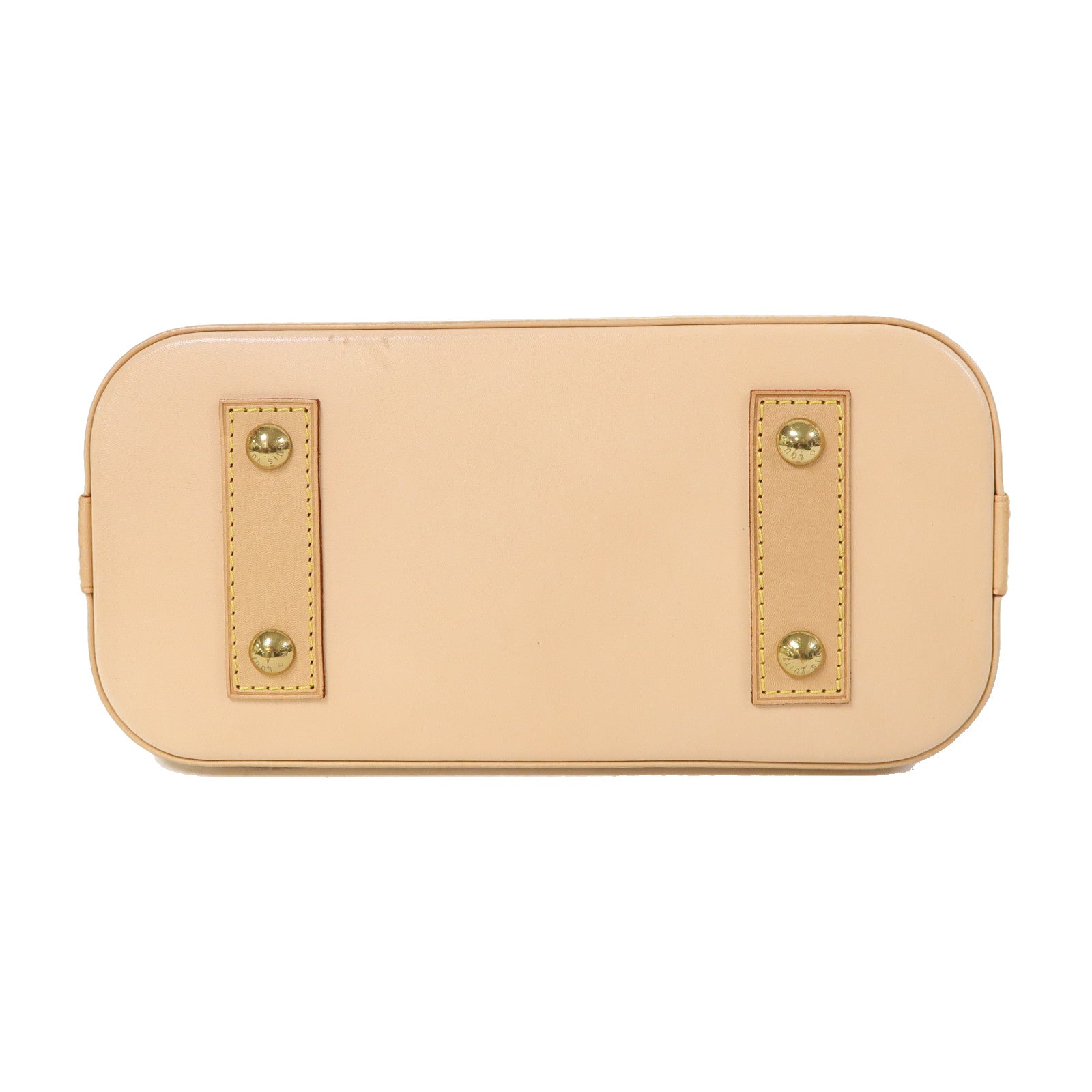 LOUIS VUITTON Monogram Alma BB金扣手挽肩背兩用袋啡色