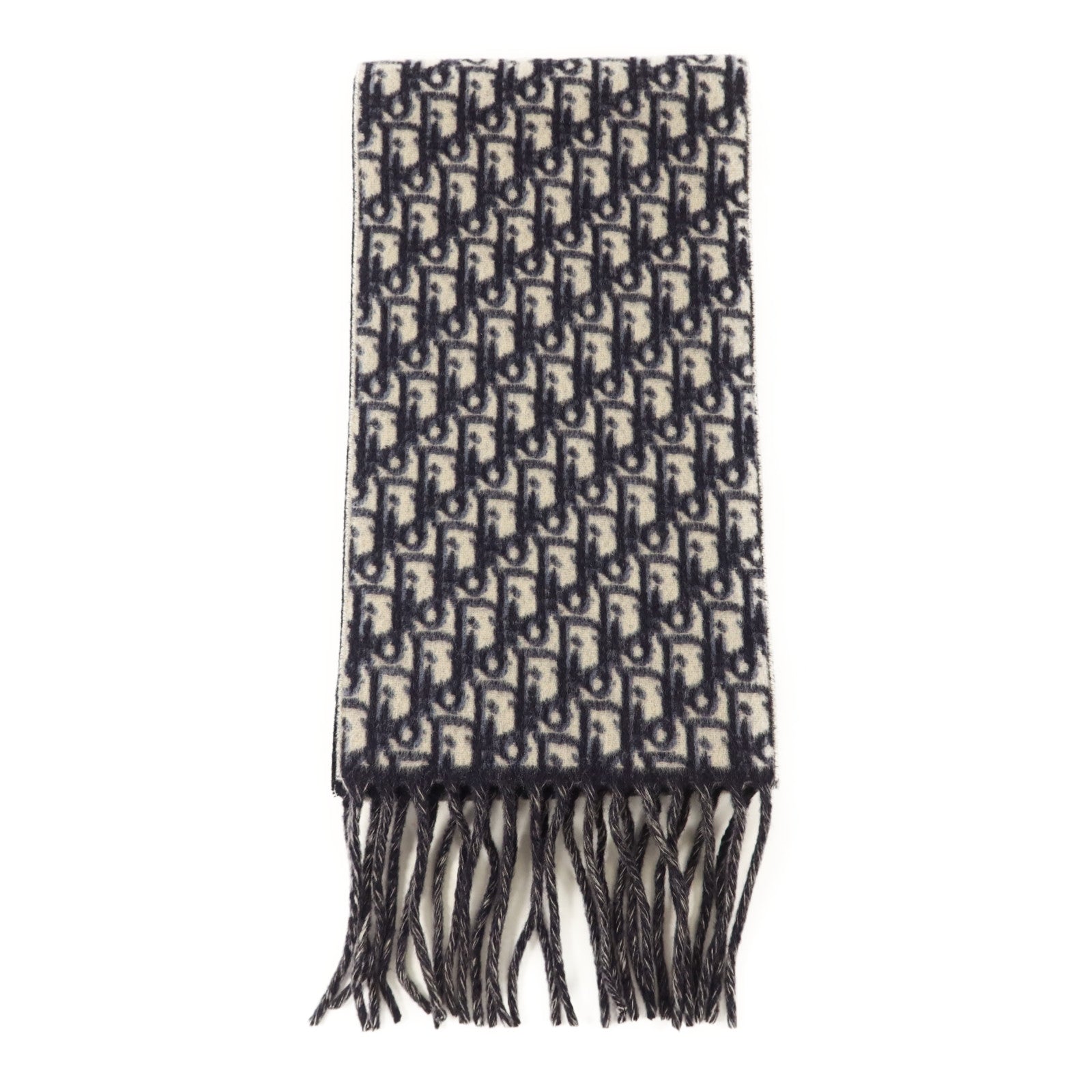 Dior 羊絨Oblique Scarf頸巾