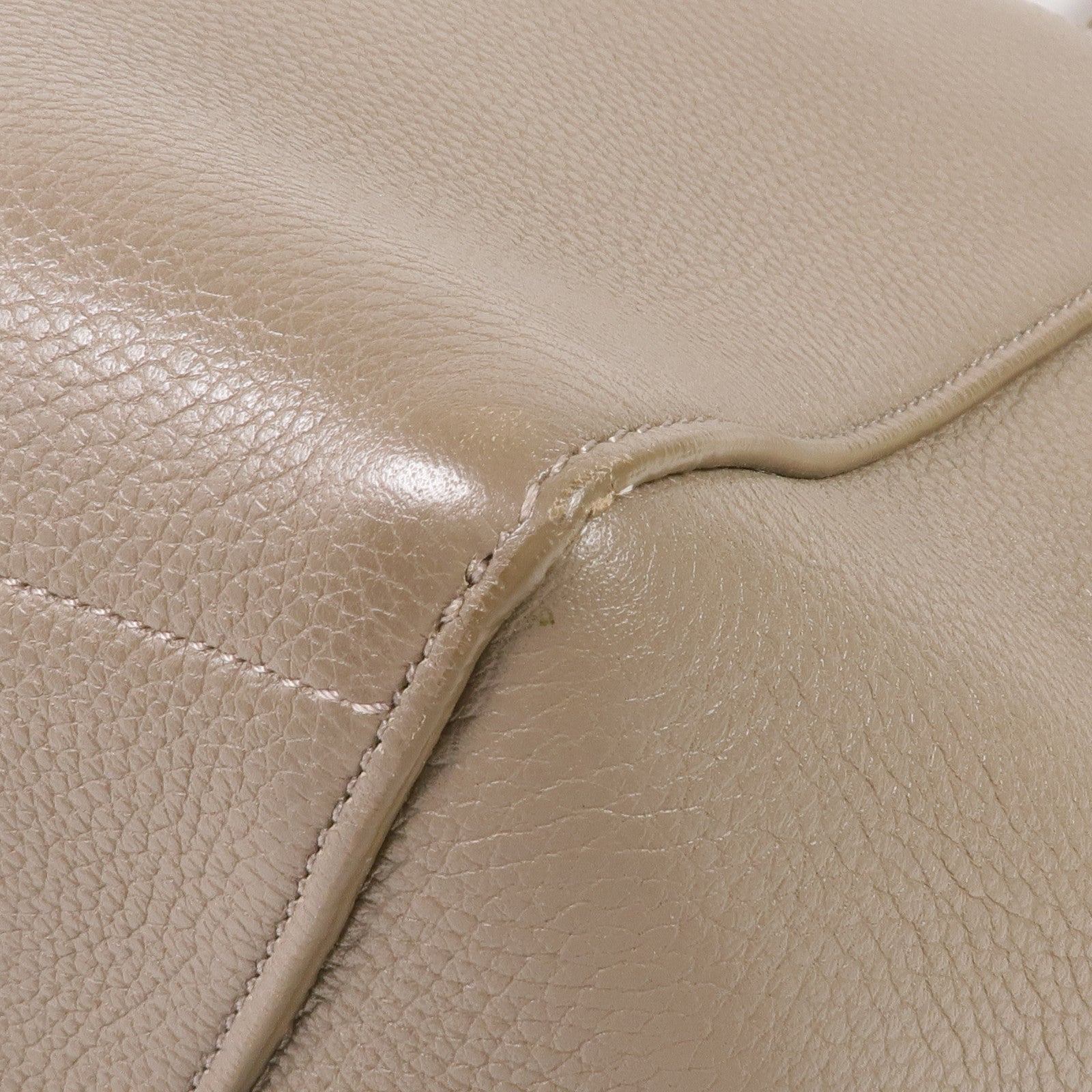 CELINE 牛皮皮革Sangle Bucket金扣肩背袋