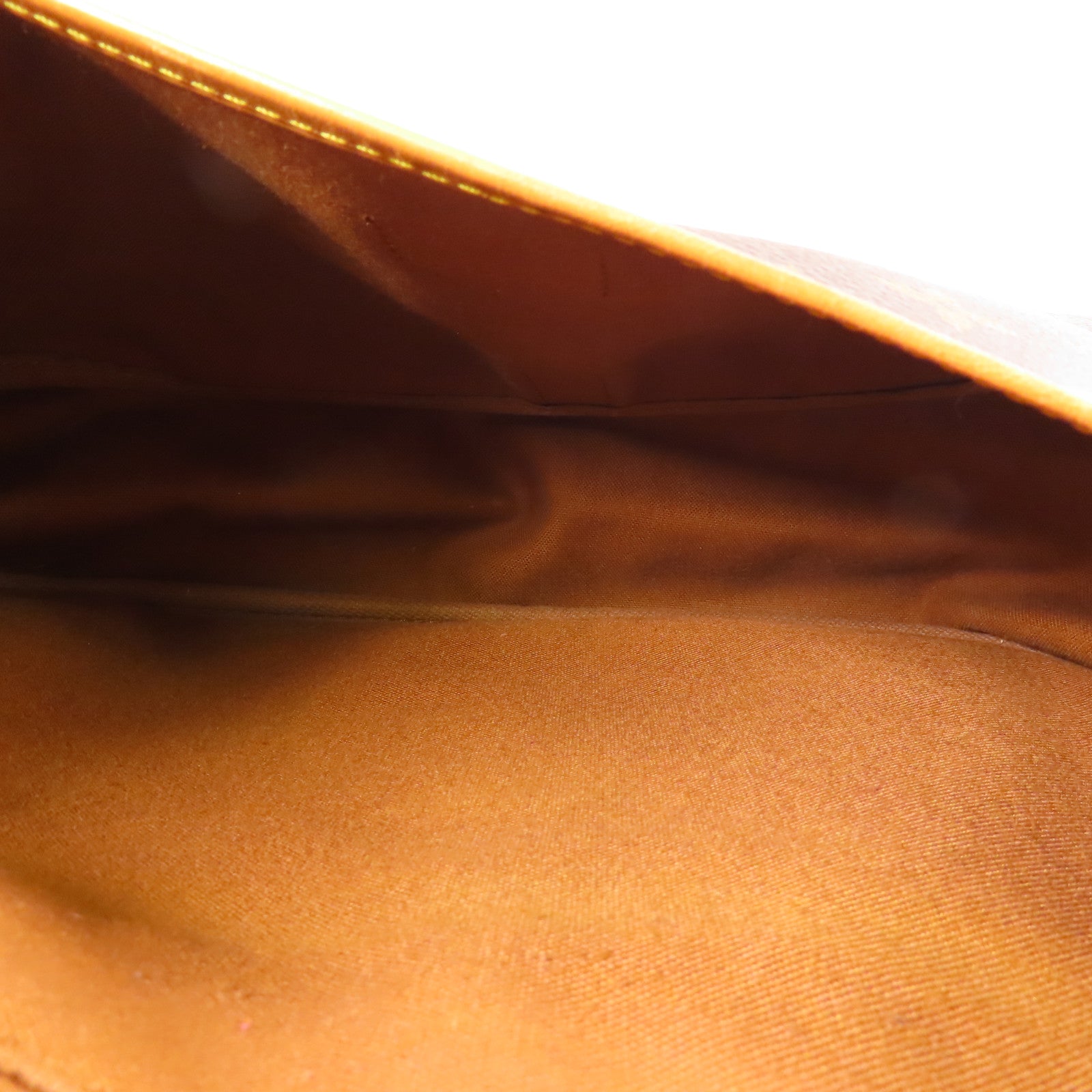 LOUIS VUITTON LV GHW Saumur 35 Crossbody Shoulder Bag M42254 Monogram Brown