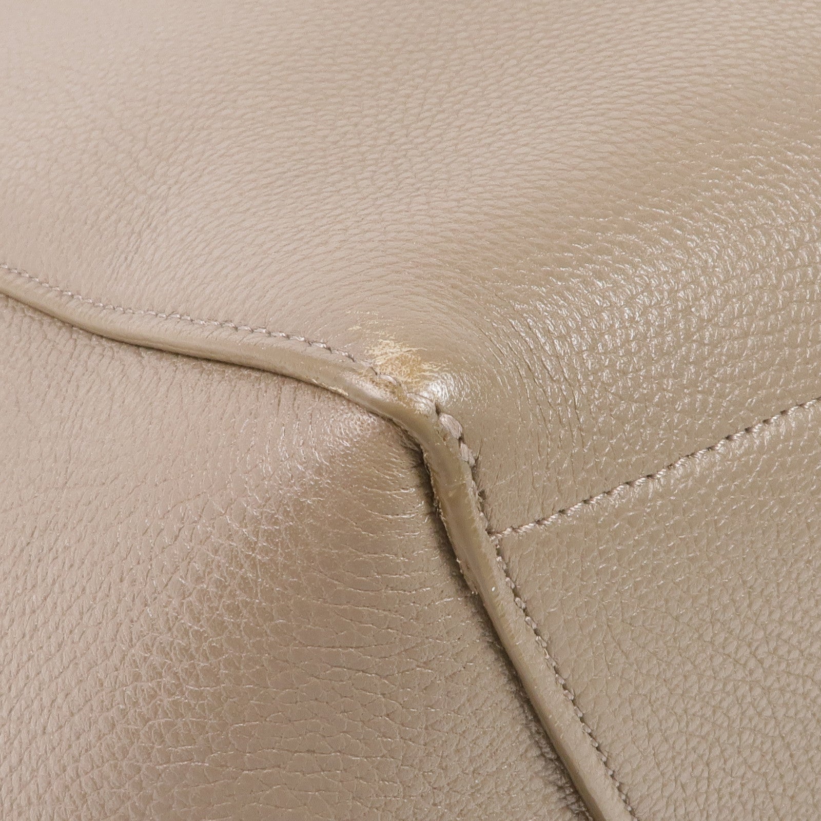 CELINE 牛皮皮革Sangle Bucket金扣肩背袋