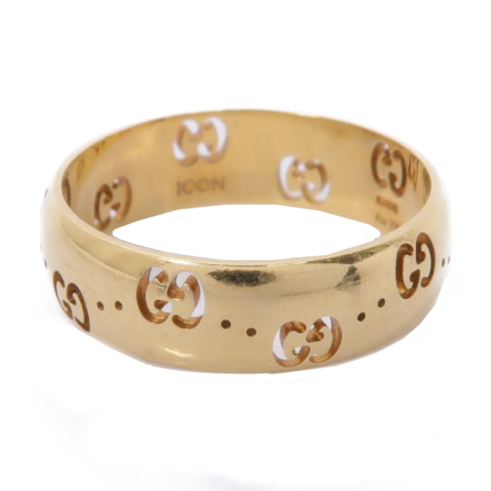 GUCCI 18K黄金Ring戒指US#9