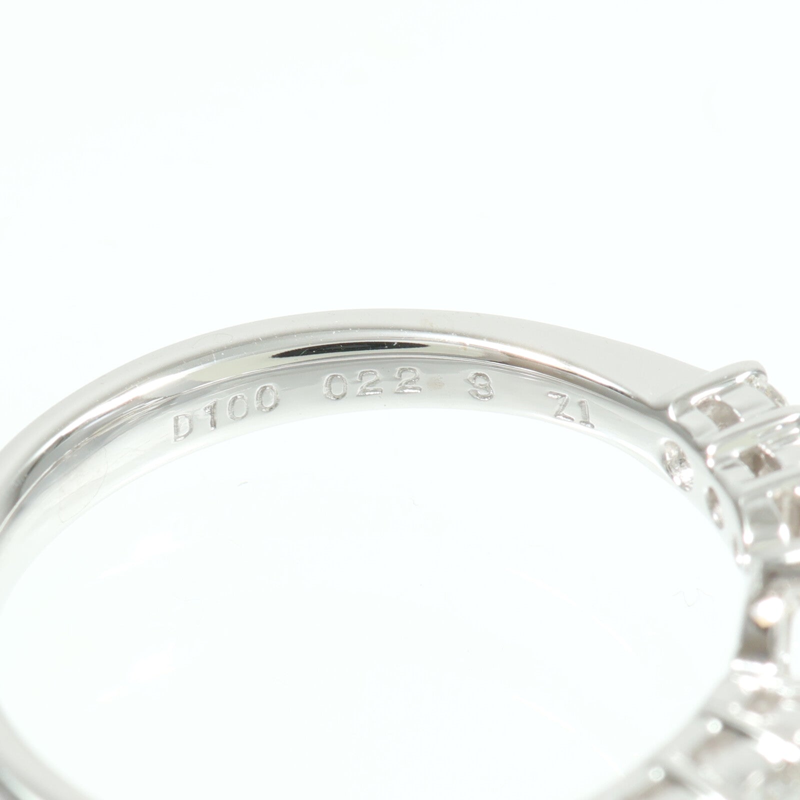 JEWELRY 18K白金Diamond Ring鑽石戒指