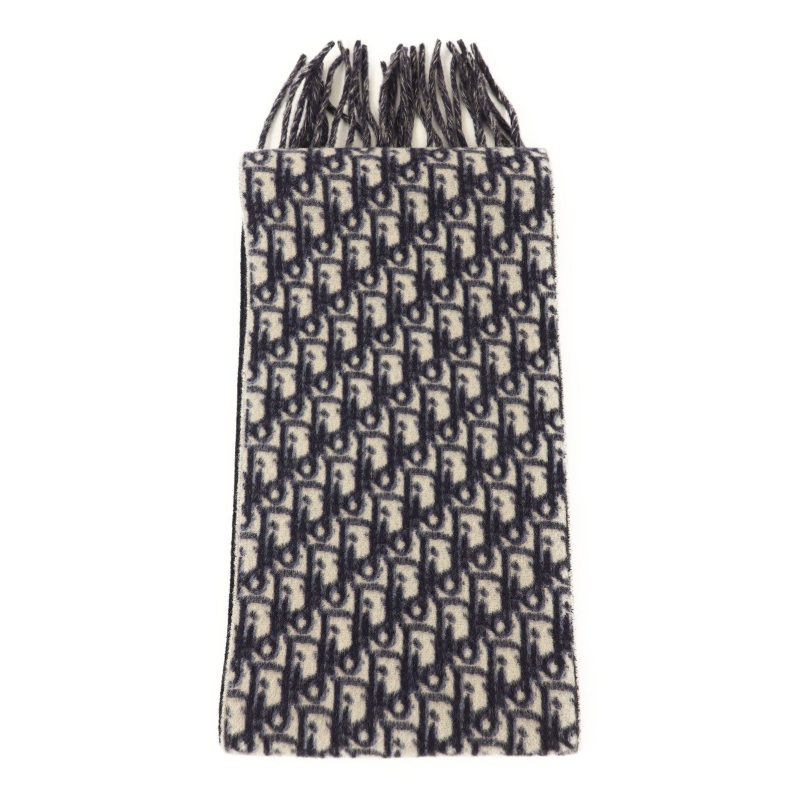 Dior 羊絨Oblique Scarf頸巾