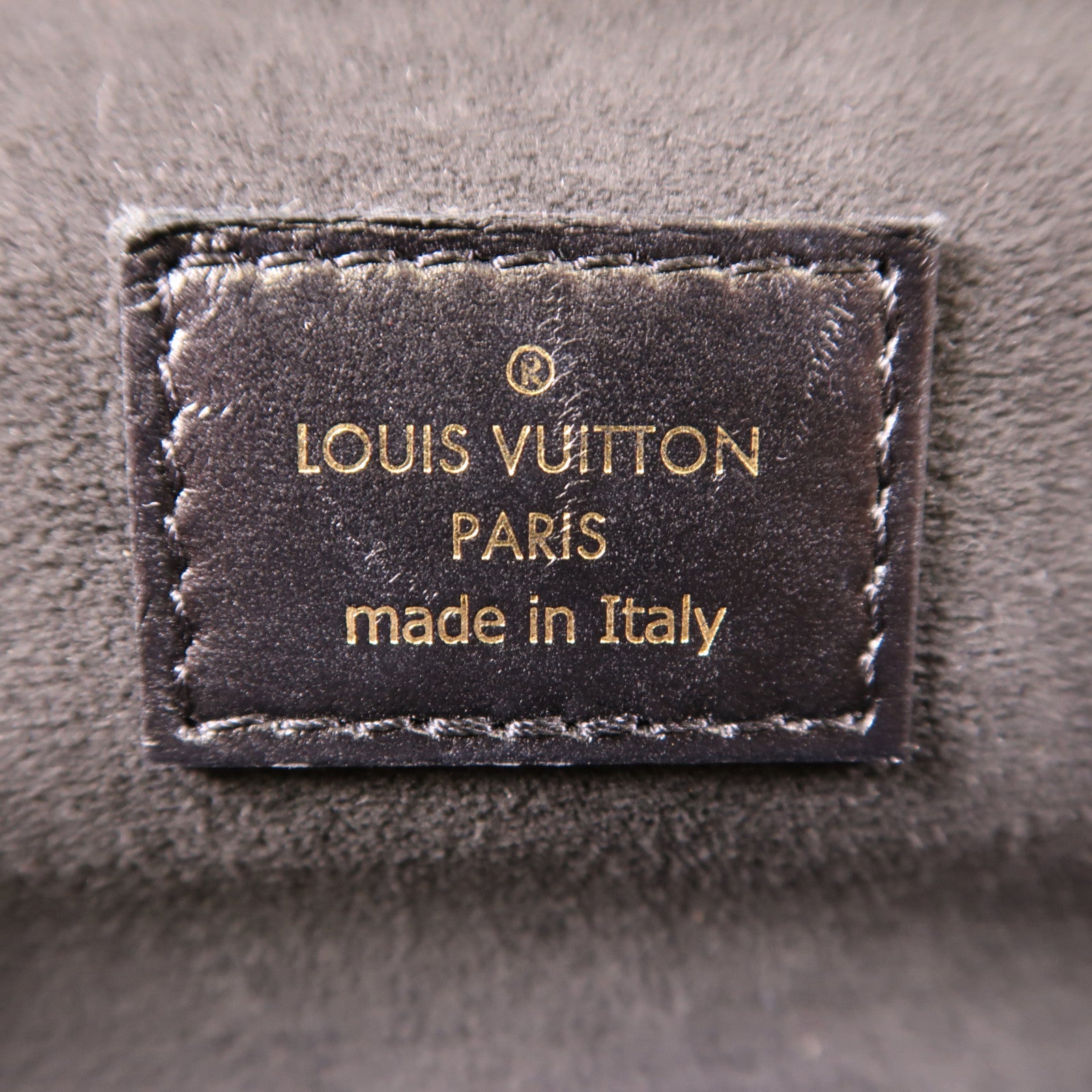 LOUIS VUITTON Monogram Reverse Vanity PM金扣手挽肩背兩用袋棕色