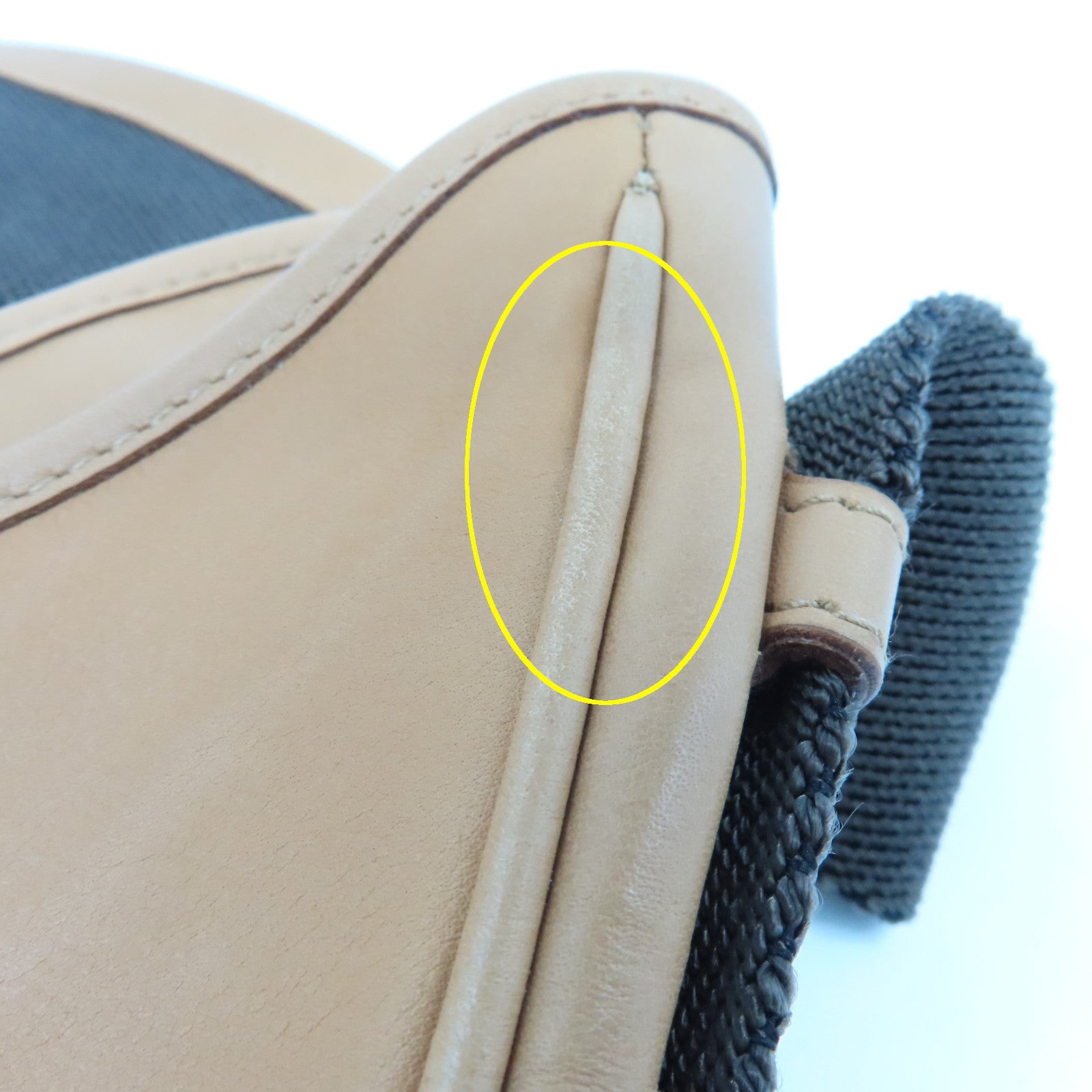 GUCCI 【激減優惠】牛皮皮革Shoulder Bag金扣肩背袋啡色