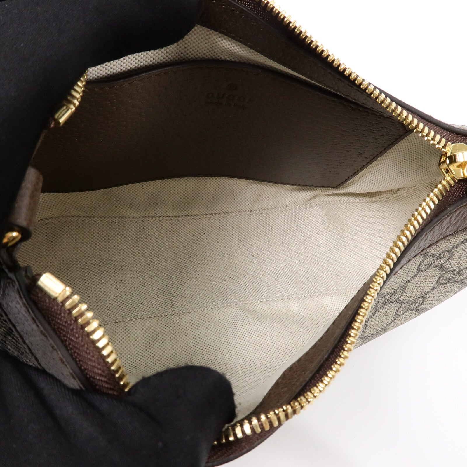 GUCCI 塗層帆布Ophidia Small肩背袋