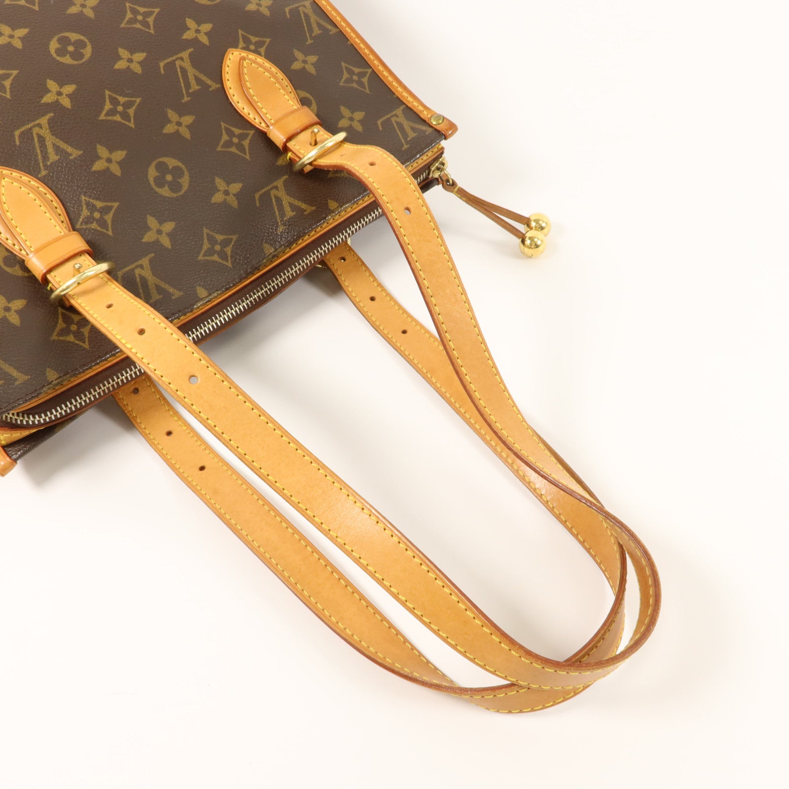 LOUIS VUITTON Monogram Popincourt Haut金扣肩背袋