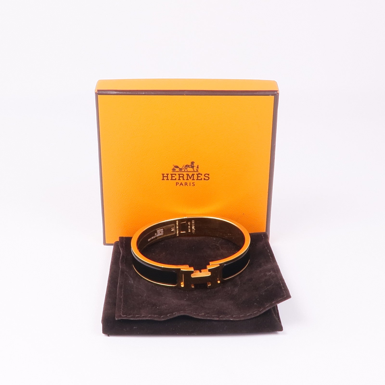 HERMES 金屬/琺瑯Clic H手鐲