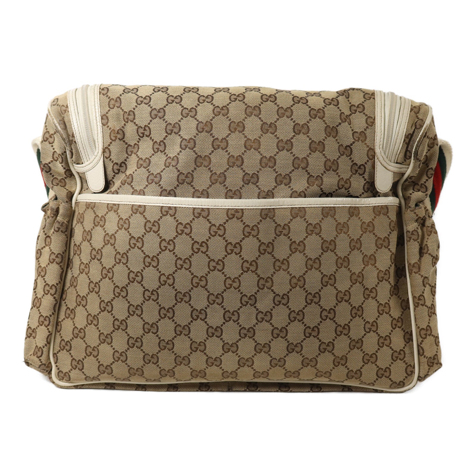 GUCCI 帆布Diaper Bag肩背袋