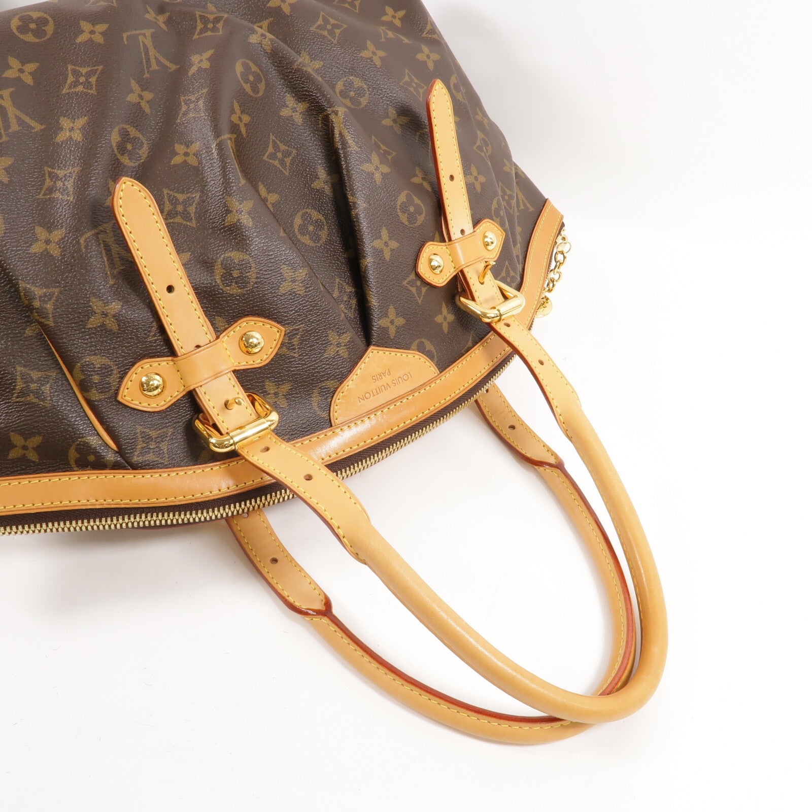LOUIS VUITTON Monogram Tivoli GM金扣肩背袋