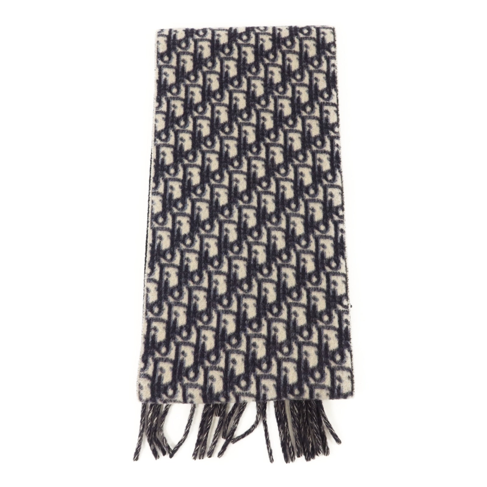 Dior 羊絨Oblique Scarf頸巾