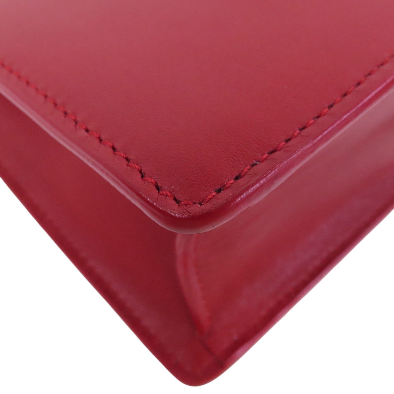 SAINT LAURENT 牛皮皮革Clutch Bag金扣手拿包