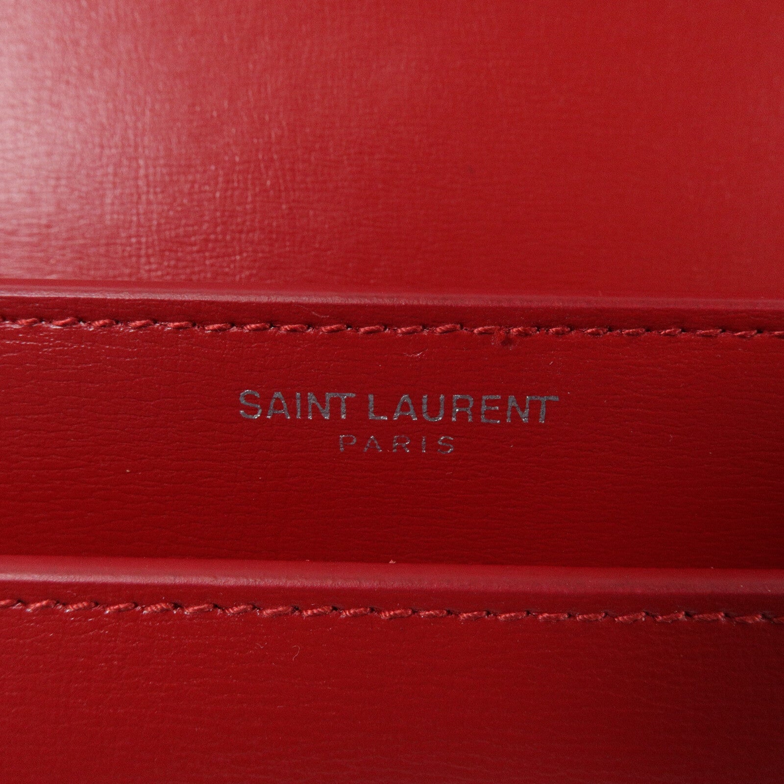 SAINT LAURENT 牛皮皮革Sunset Medium鏈帶肩背袋