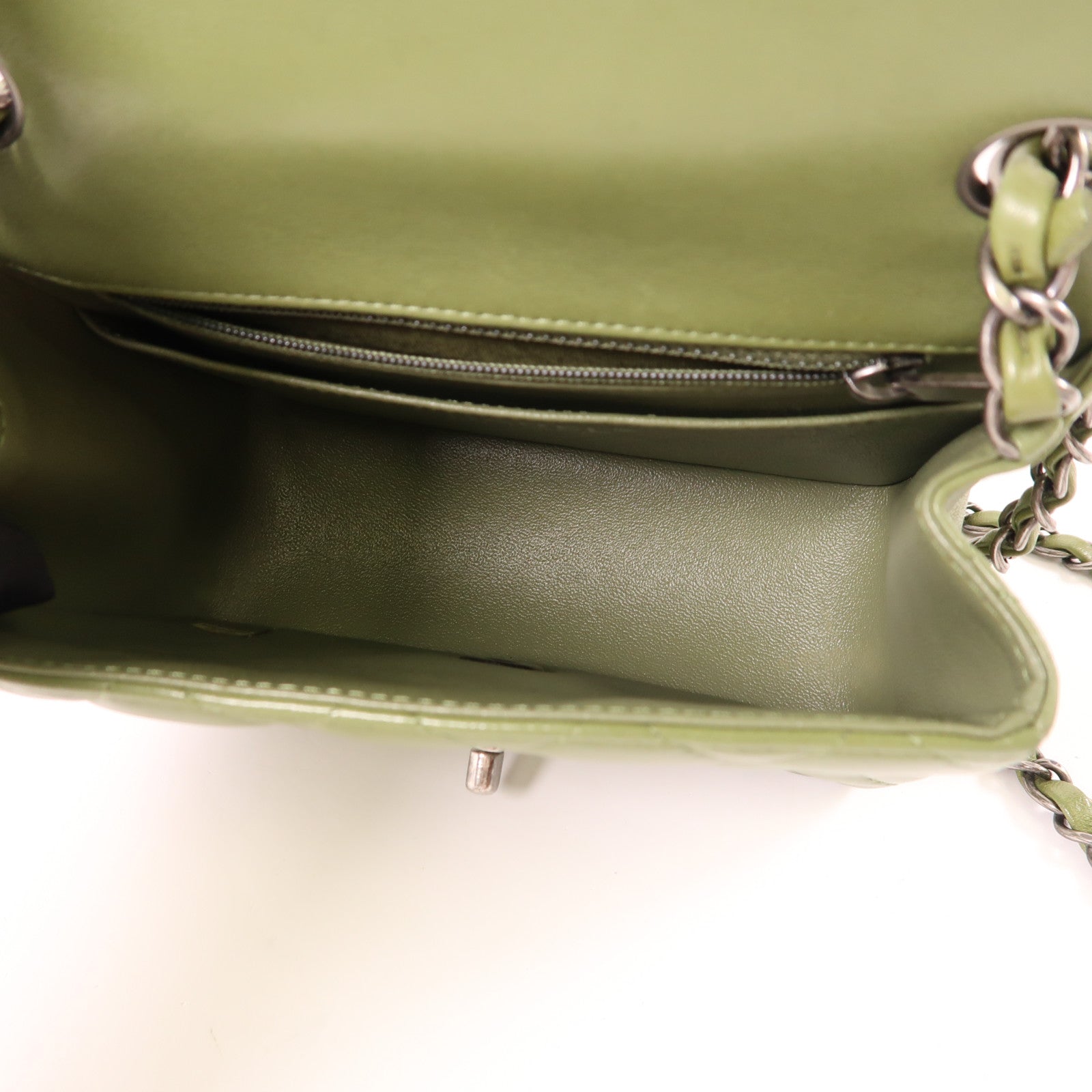 CHANEL【激減優惠】 牛皮皮革Mini Classic 17鏈帶肩背袋