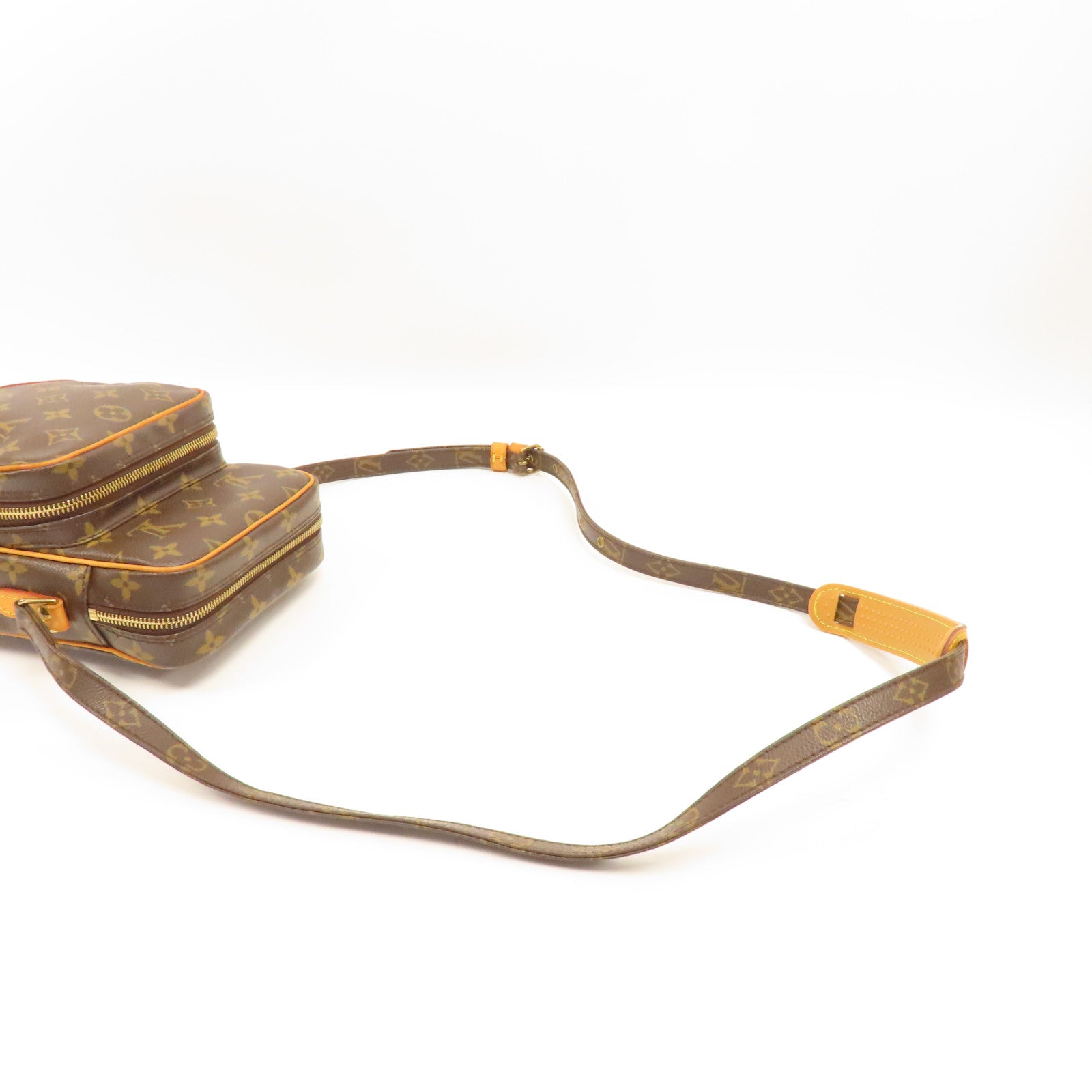 LOUIS VUITTON Monogram Amazon金扣肩背袋棕色