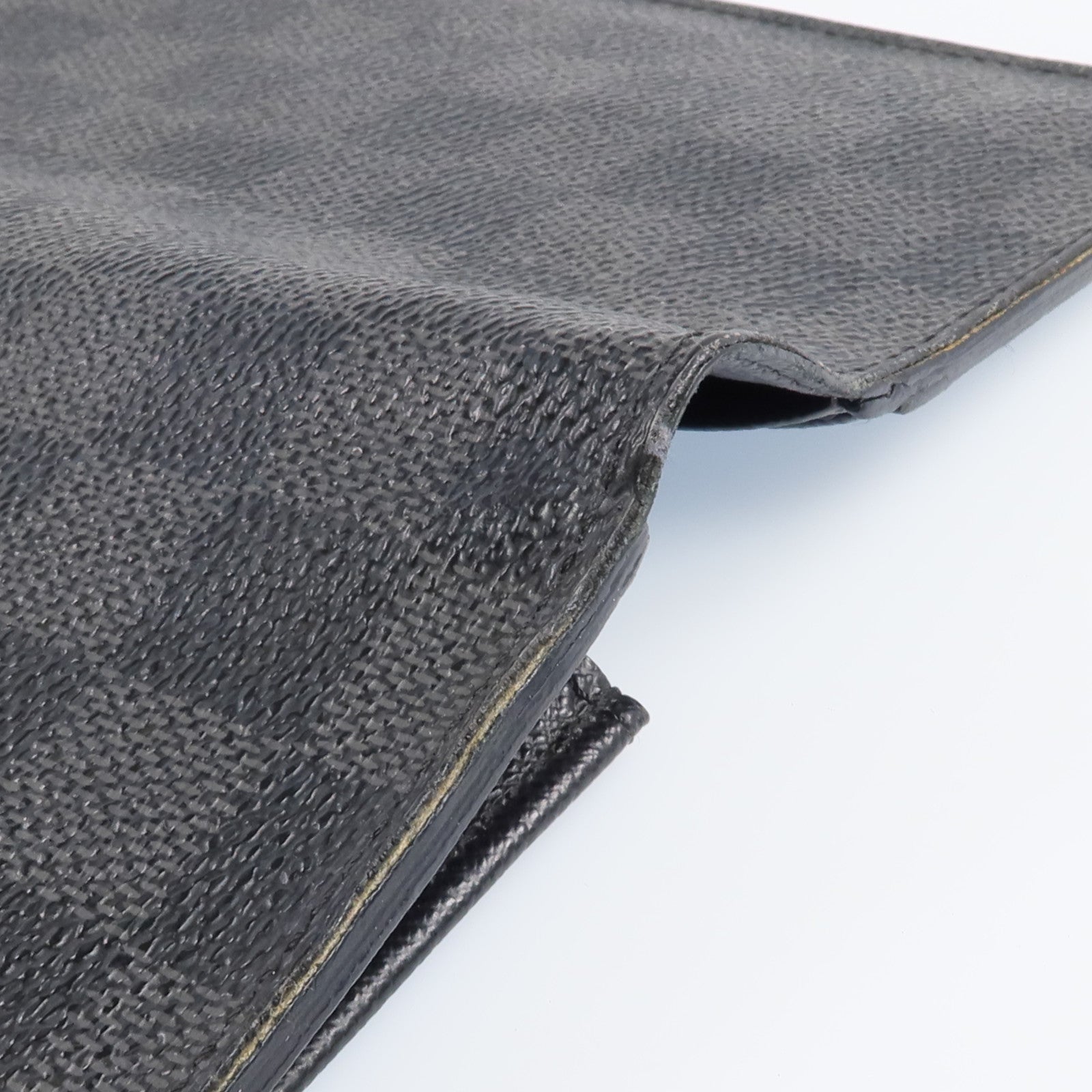 LOUIS VUITTON 【激減優惠】Damier Graphite Brazza長錢包