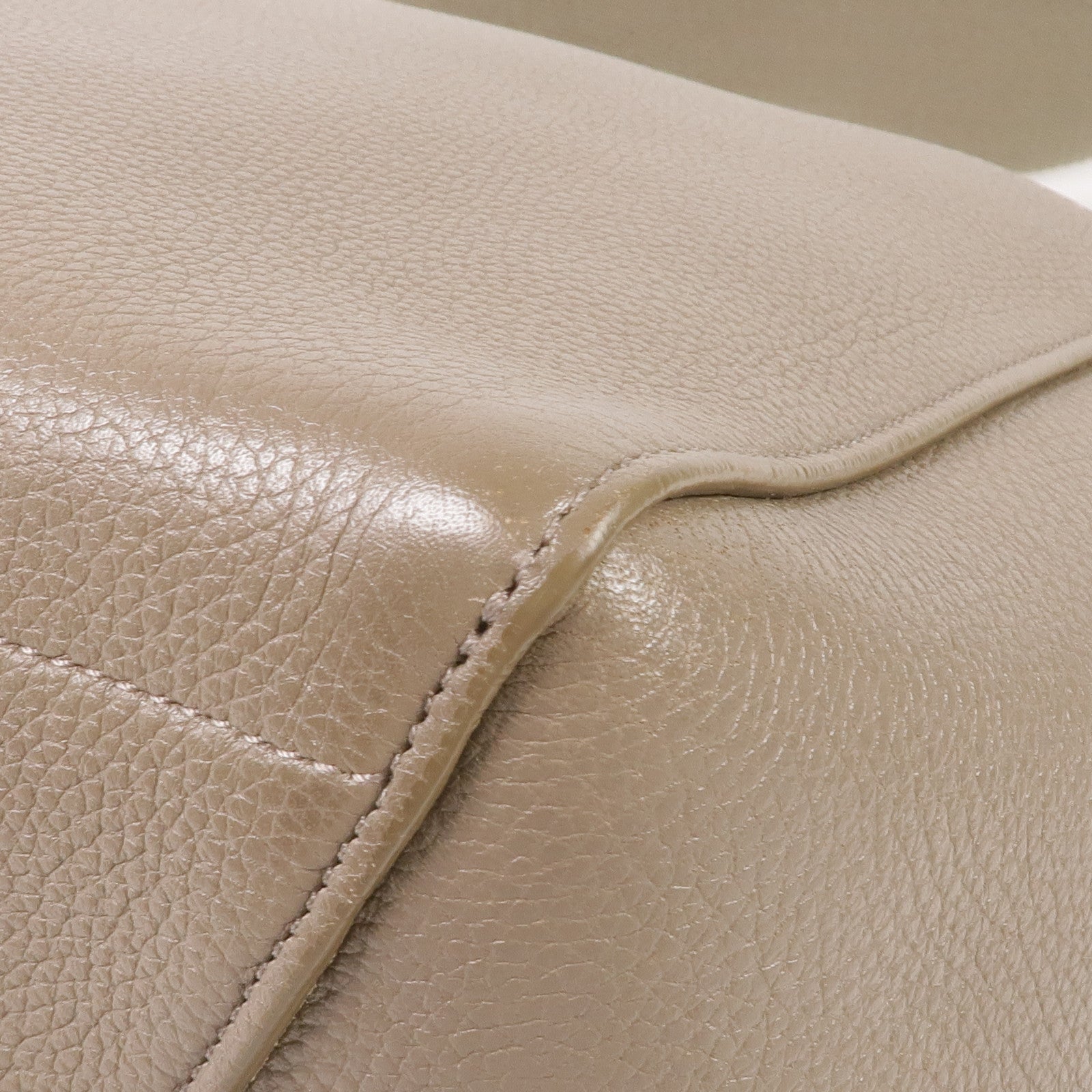 CELINE 牛皮皮革Sangle Bucket金扣肩背袋
