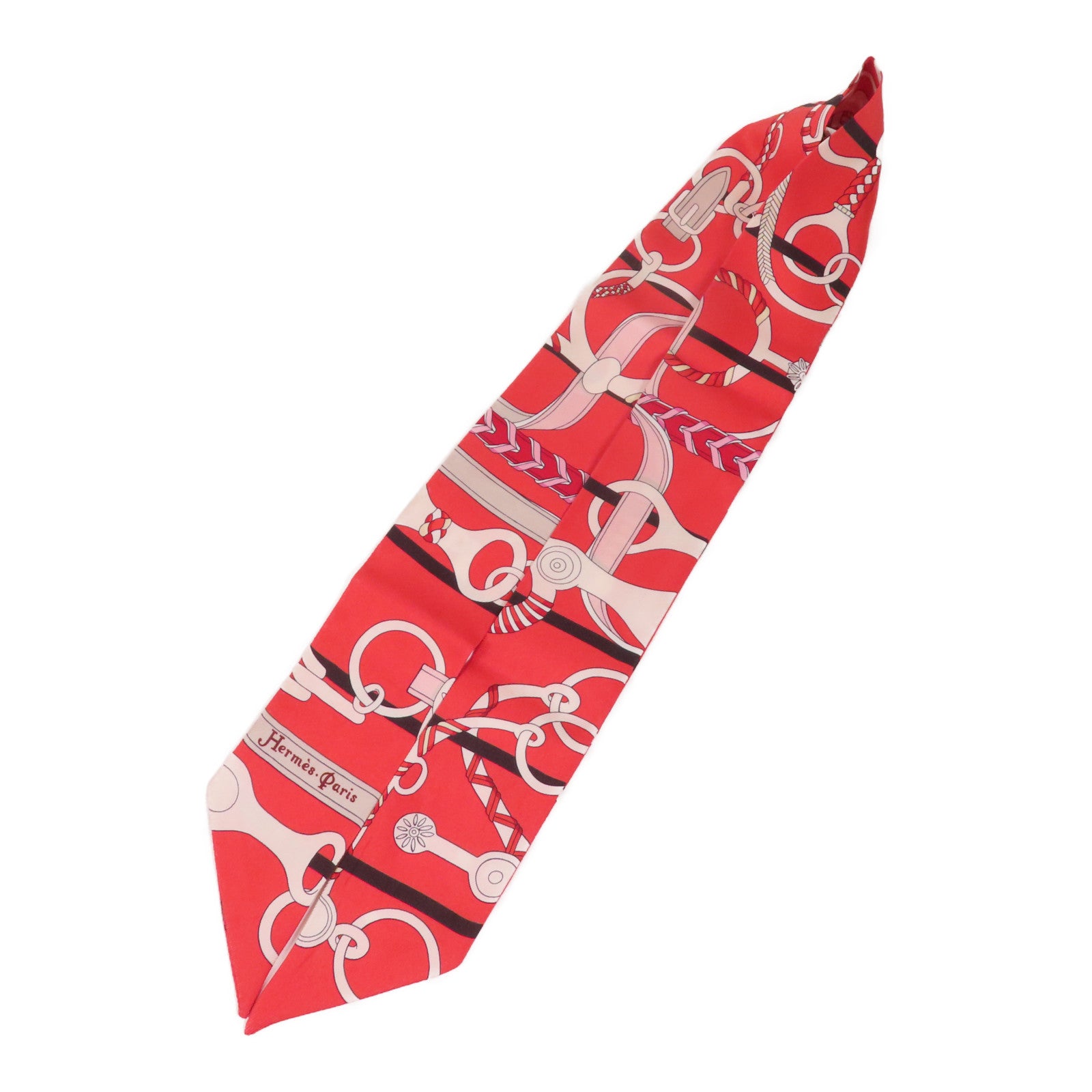 HERMES 絲質Twilly絲巾