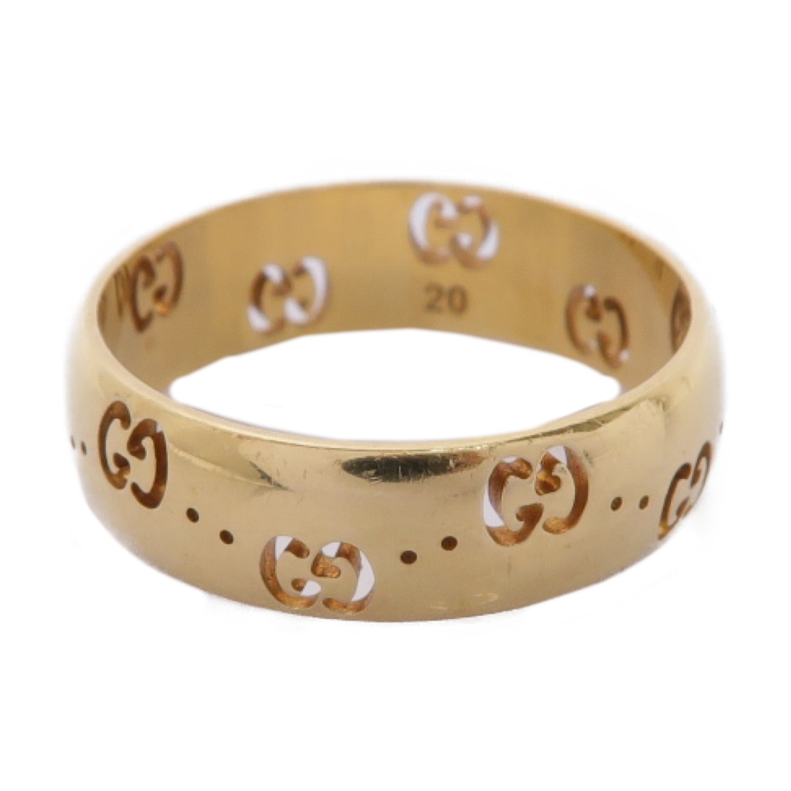 GUCCI 18K黄金Ring戒指US#9