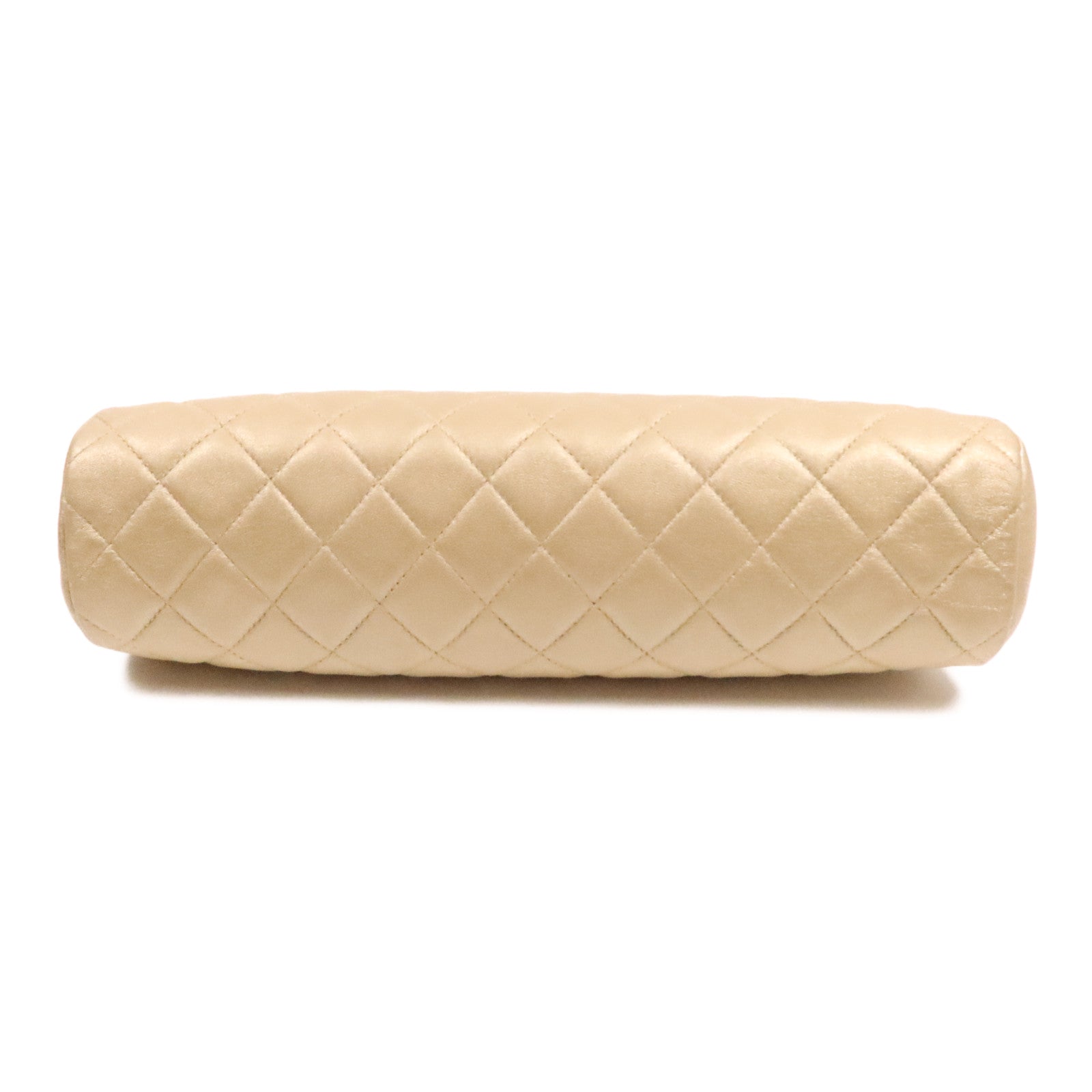 CHANEL 羊皮皮革Pouch金扣手拿包