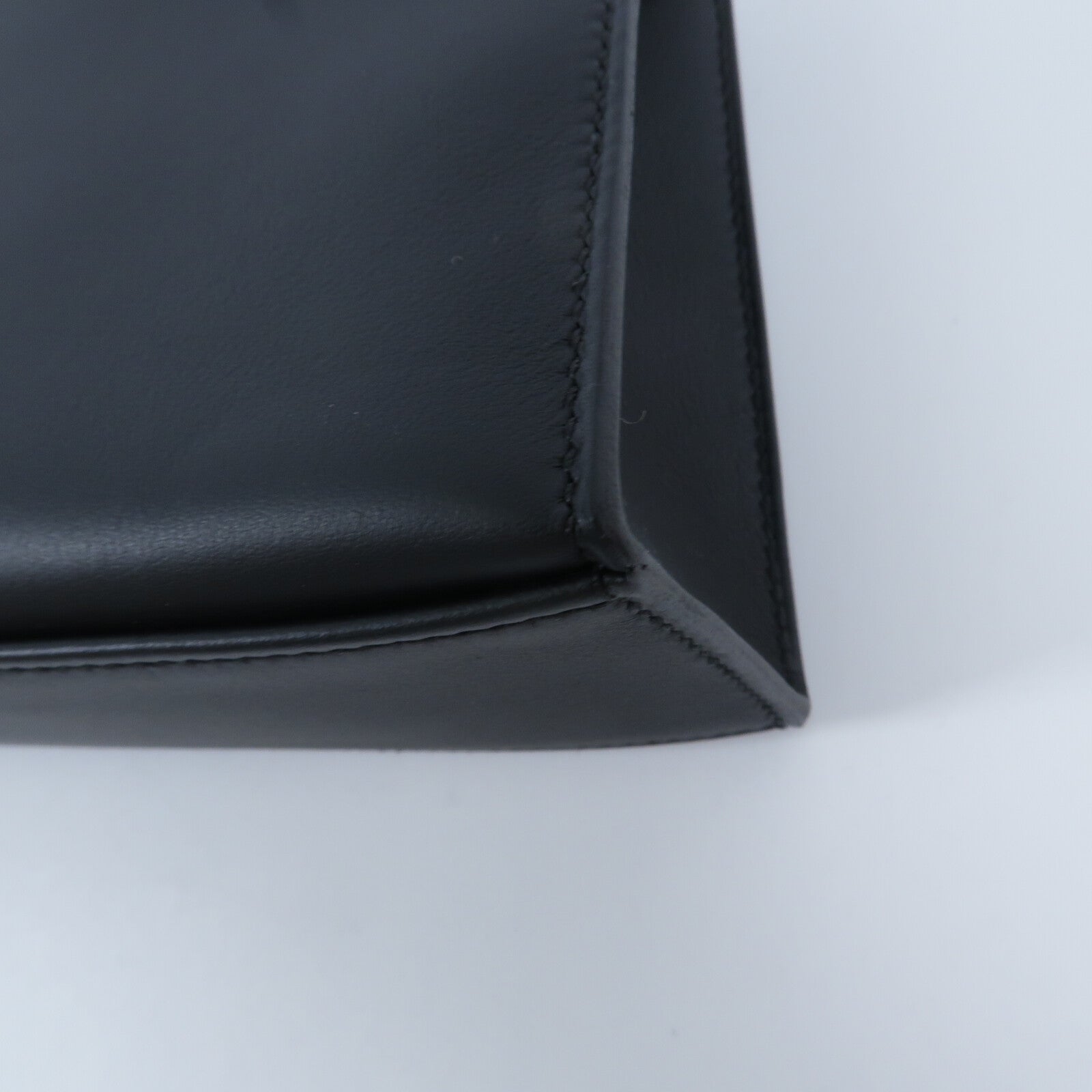HERMES Swift皮革Kelly Pochette手挽袋Noir