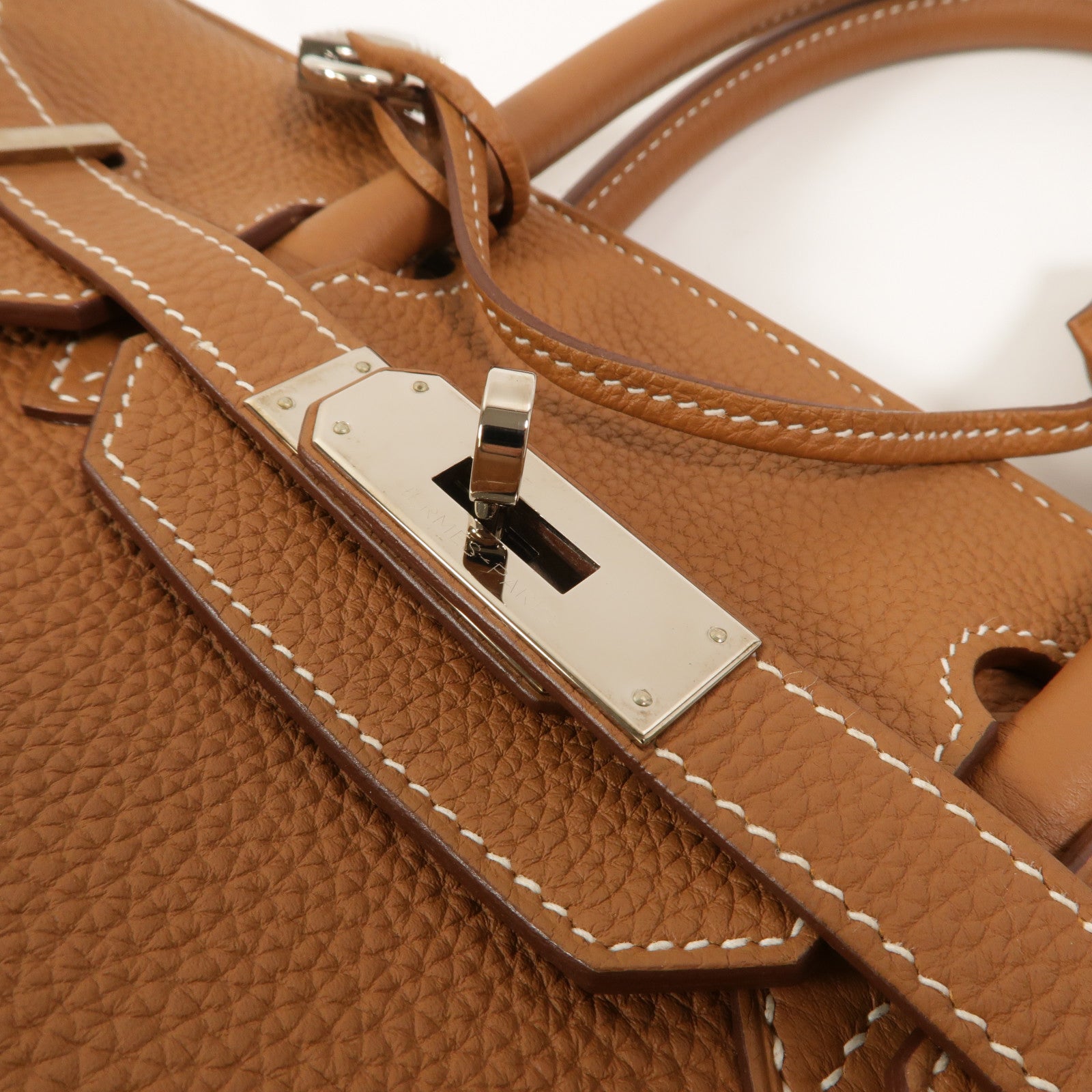HERMES Togo皮革Birkin 30手挽袋Gold