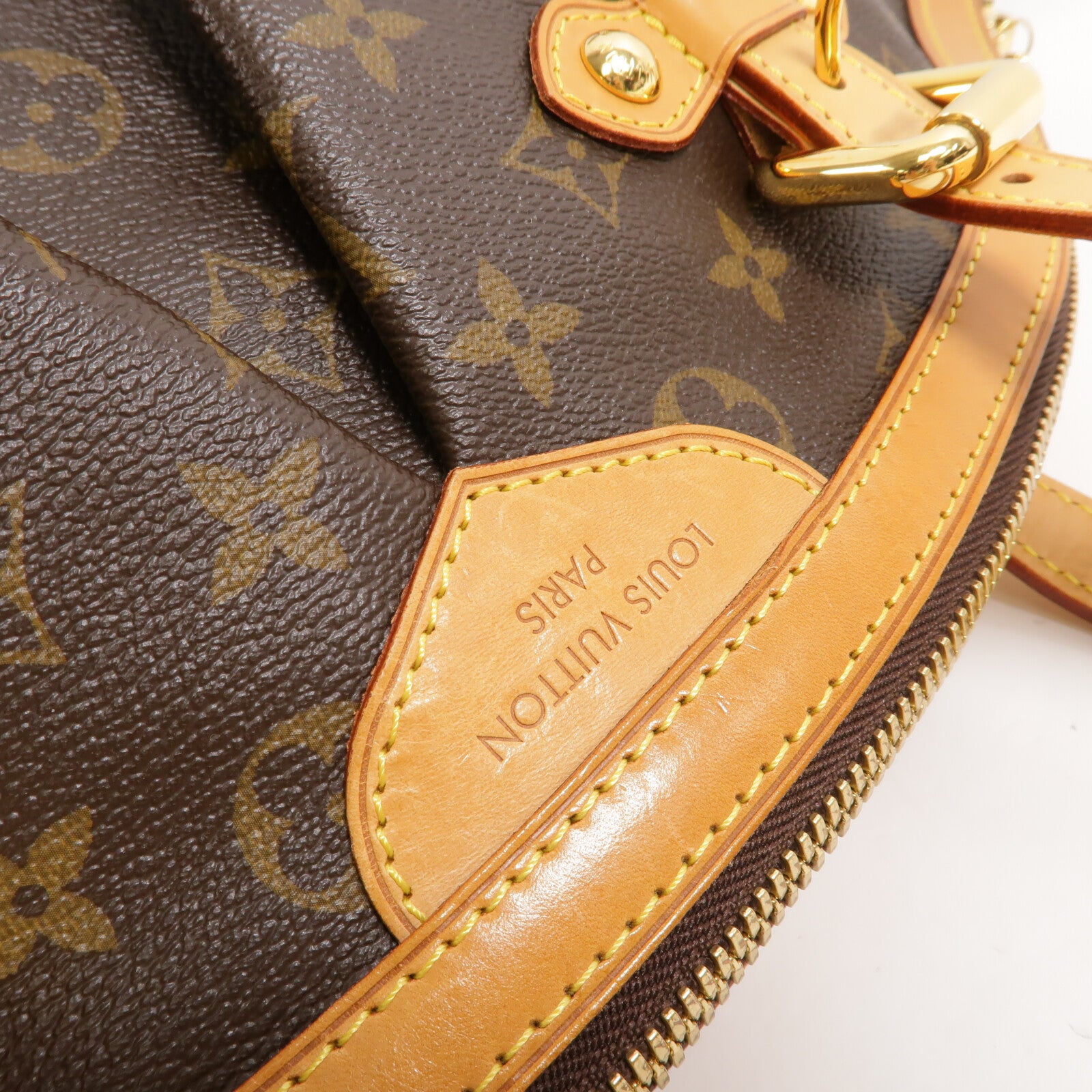 LOUIS VUITTON Monogram Tivoli GM金扣肩背袋