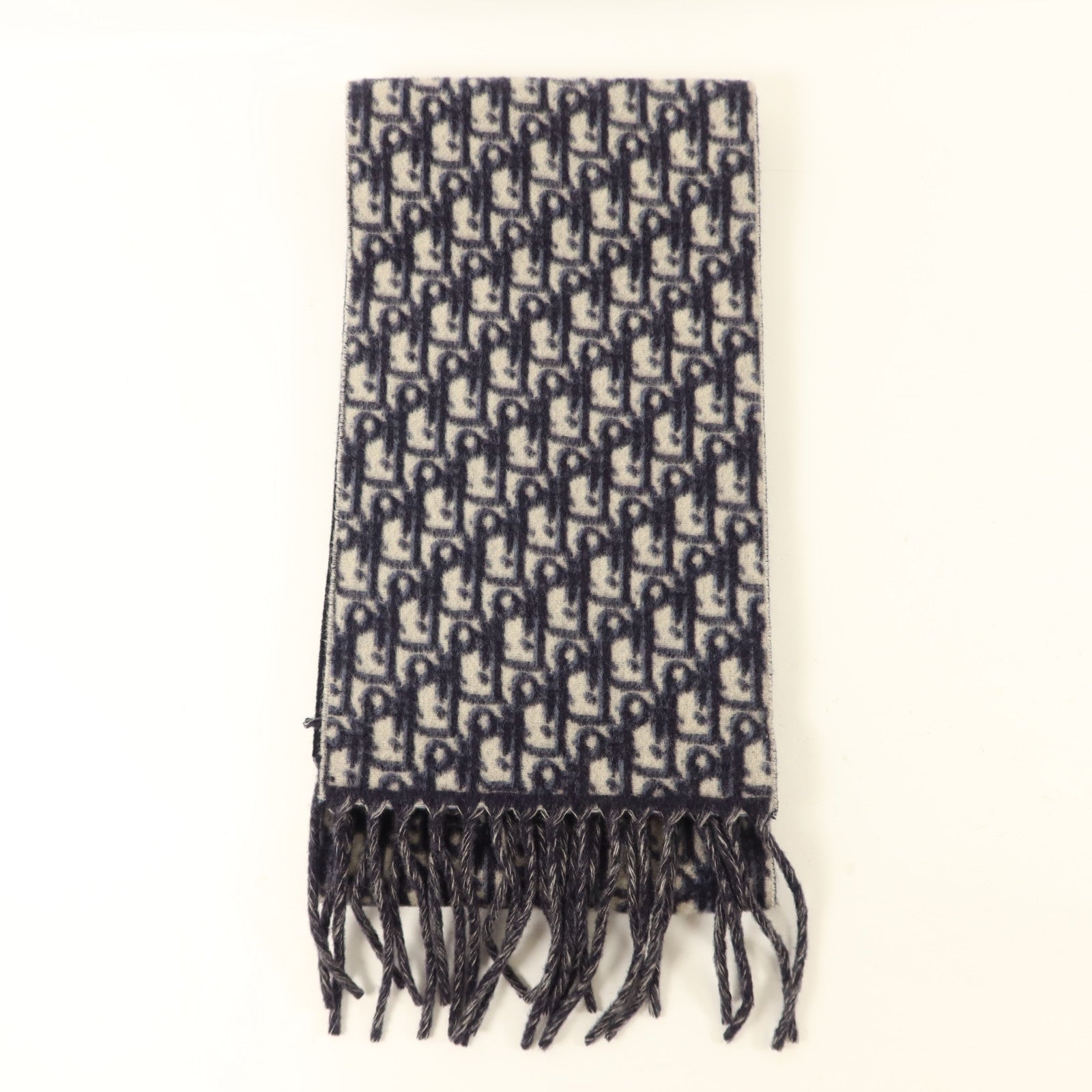 Dior 羊絨Oblique Scarf頸巾