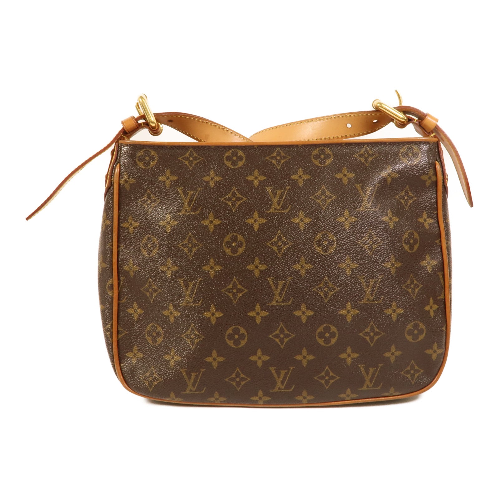 LOUIS VUITTON Monogram Hudson GM金扣肩背袋