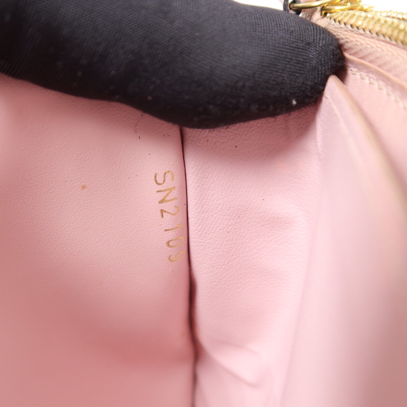 LOUIS VUITTON Monogram Flore Chain Wallet鏈帶肩背袋
