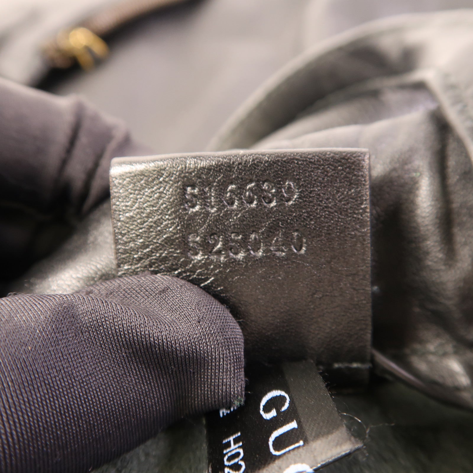 GUCCI 皮革Drawstring Backpack背包