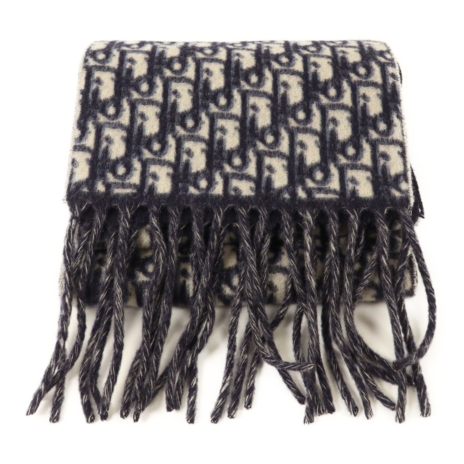 Dior 羊絨Oblique Scarf頸巾
