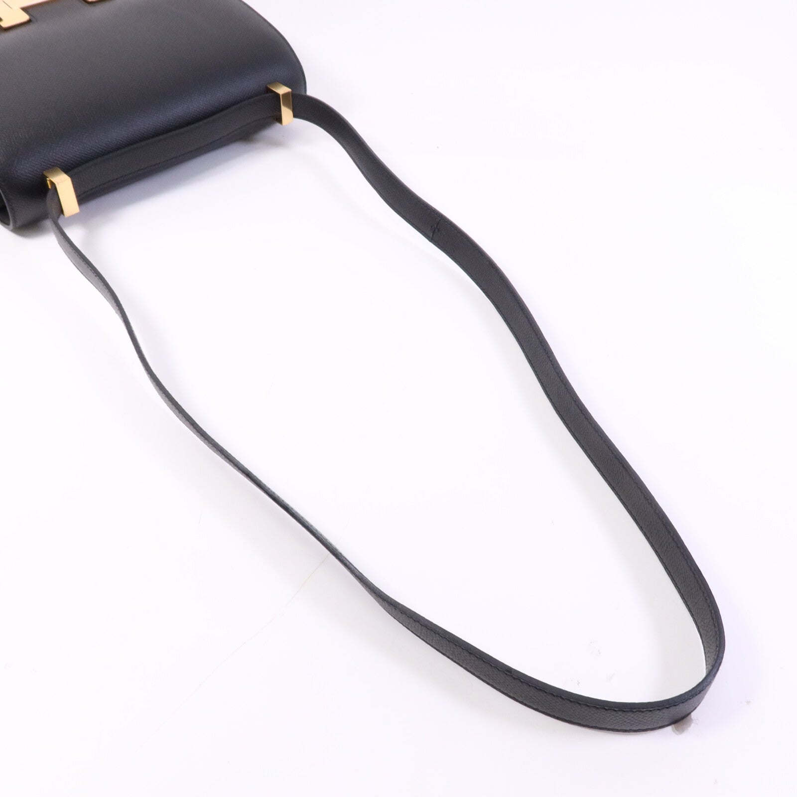 HERMES Epsom皮革Constance 24金扣手挽肩背兩用袋