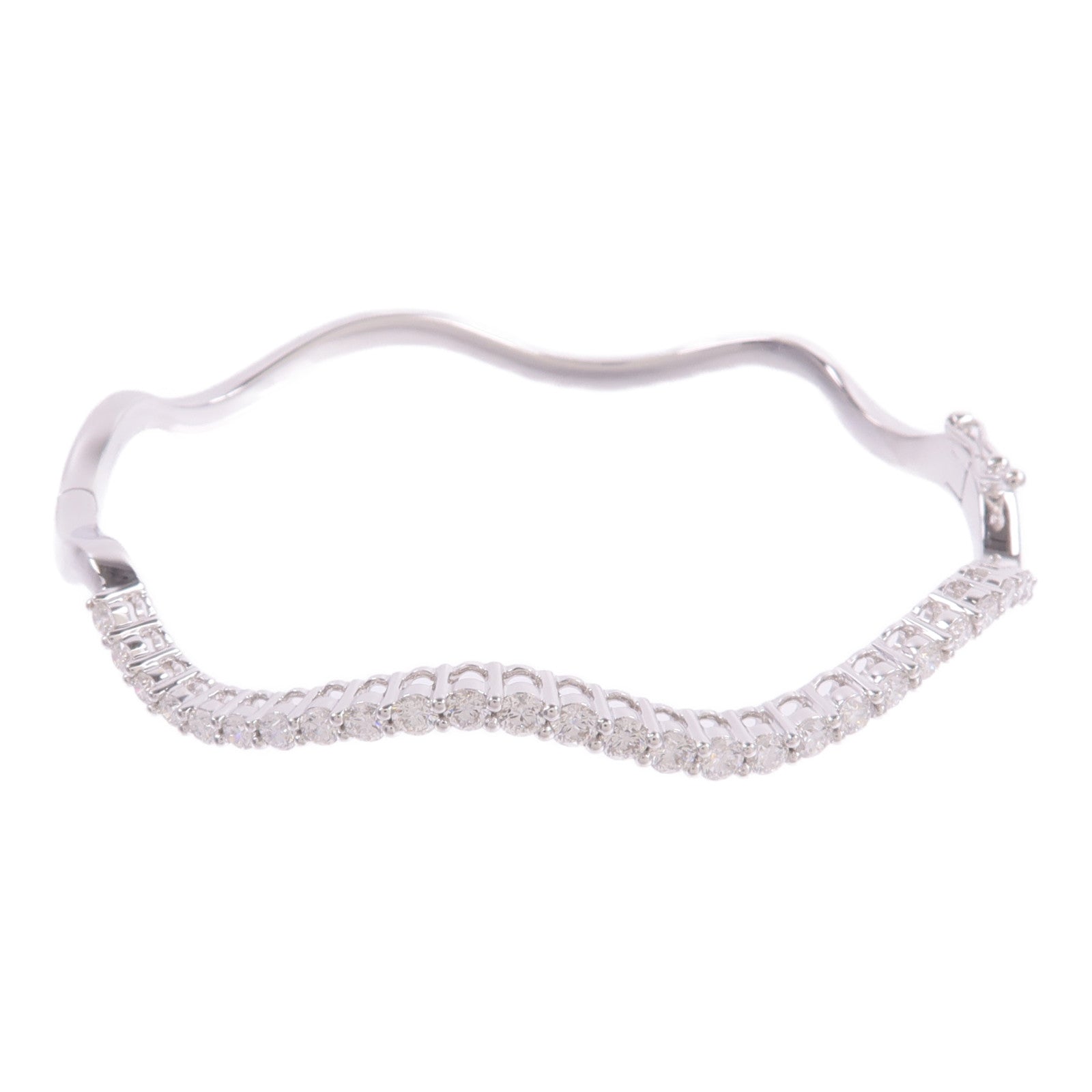 JEWELRY 18K白金Diamond Bracelet鑽石手鐲