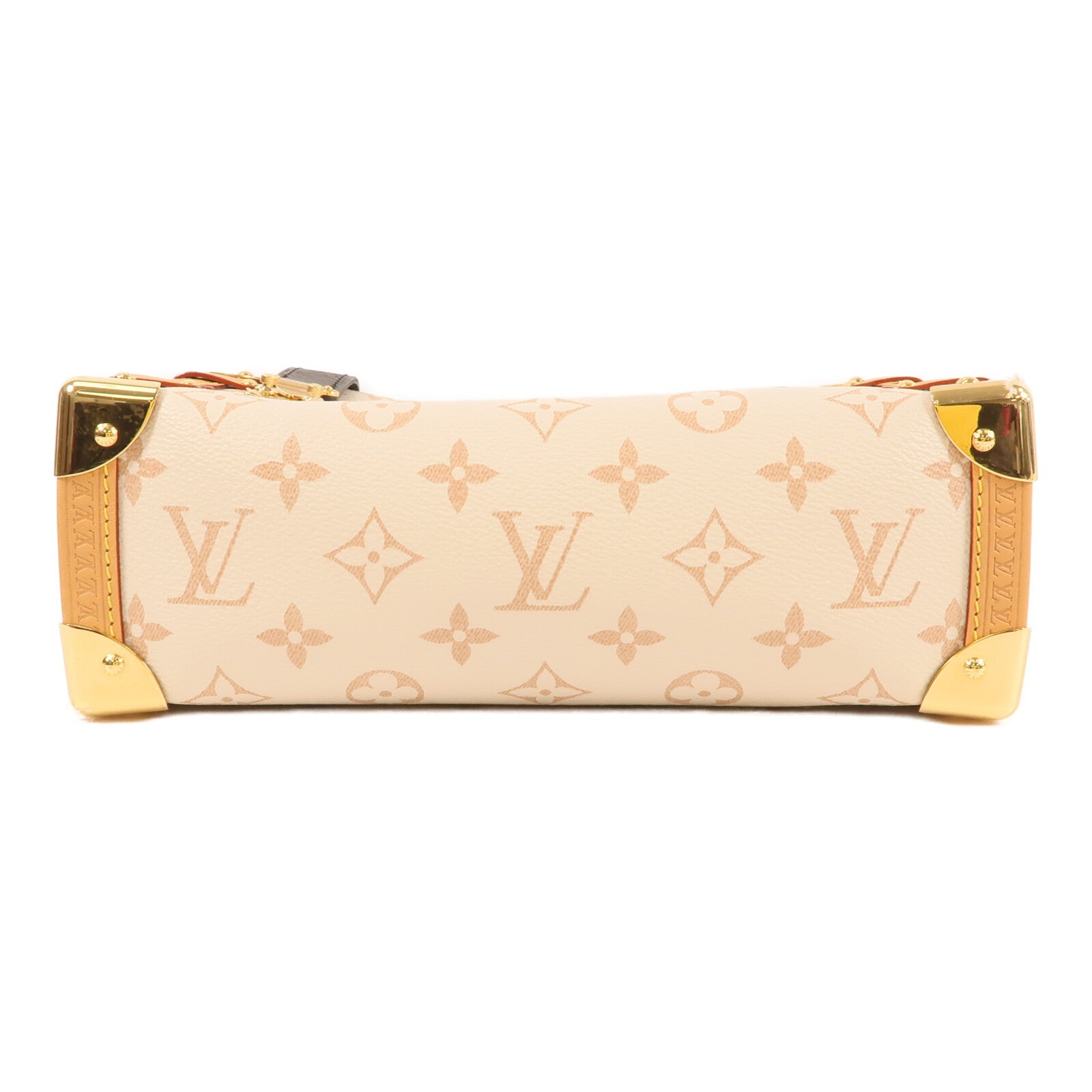 LOUIS VUITTON 【激減優惠】Monogram Dune Side Trunk MM金扣手挽肩背兩用袋
