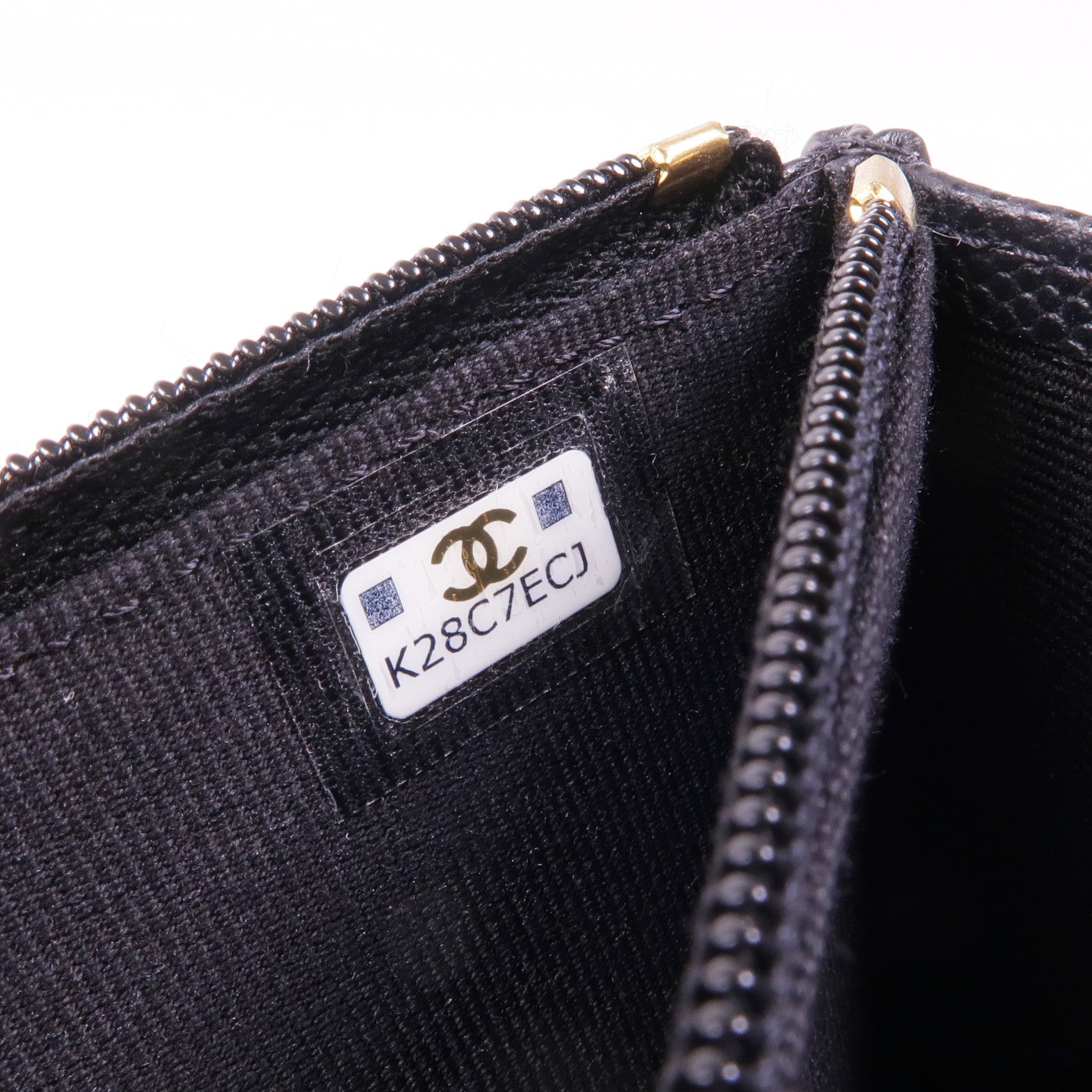 CHANEL 牛皮皮革WOC Wallet On Chain金扣鏈帶肩背袋