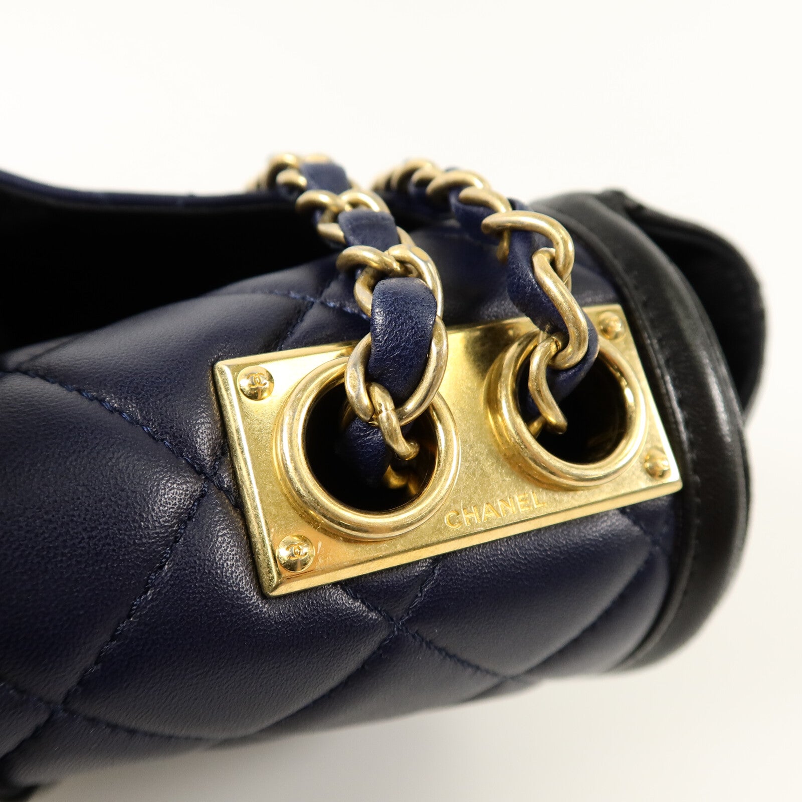 CHANEL 羊皮皮革Chain Shoulder Chain Shoulder Bag