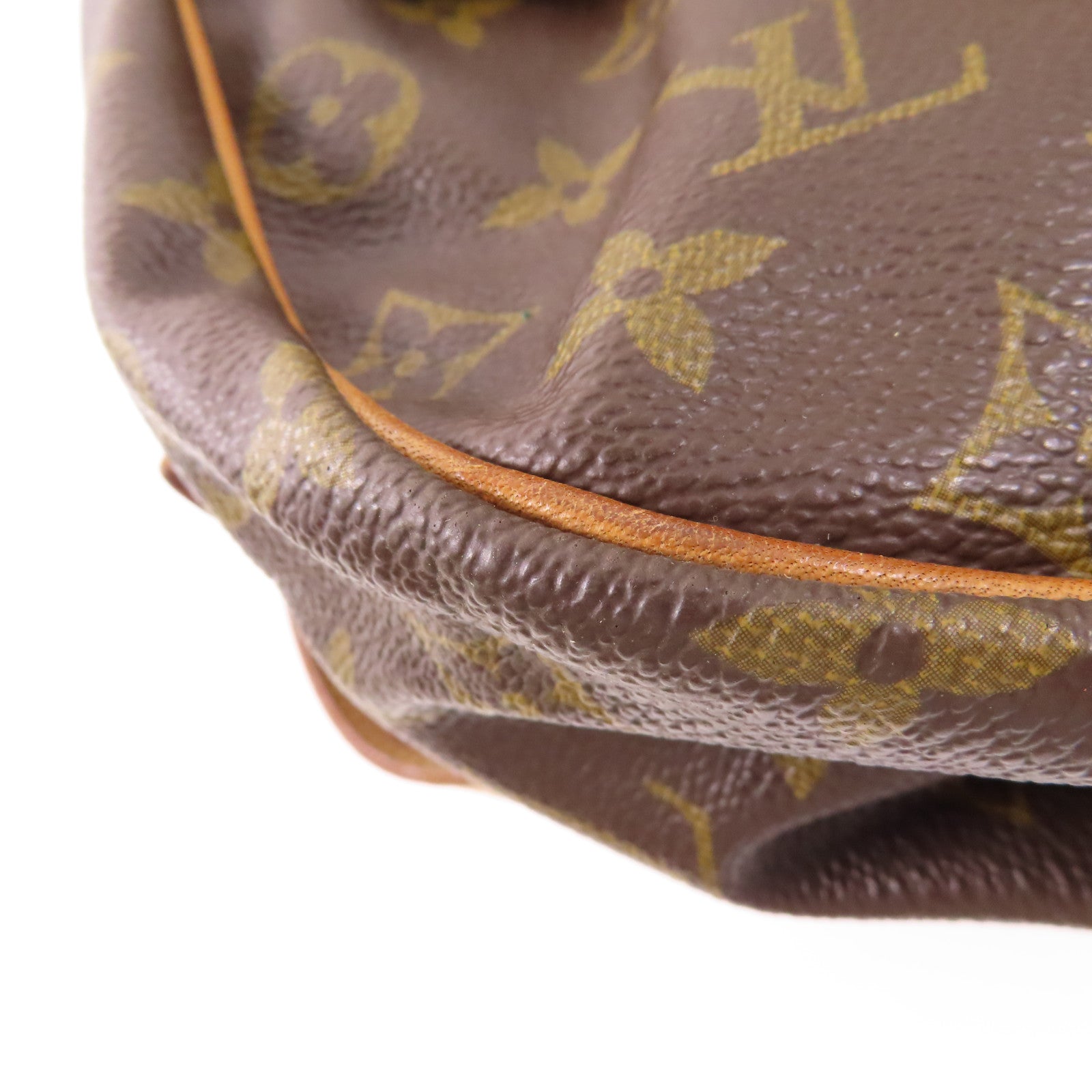 LOUIS VUITTON LV GHW Saumur 35 Crossbody Shoulder Bag M42254 Monogram Brown